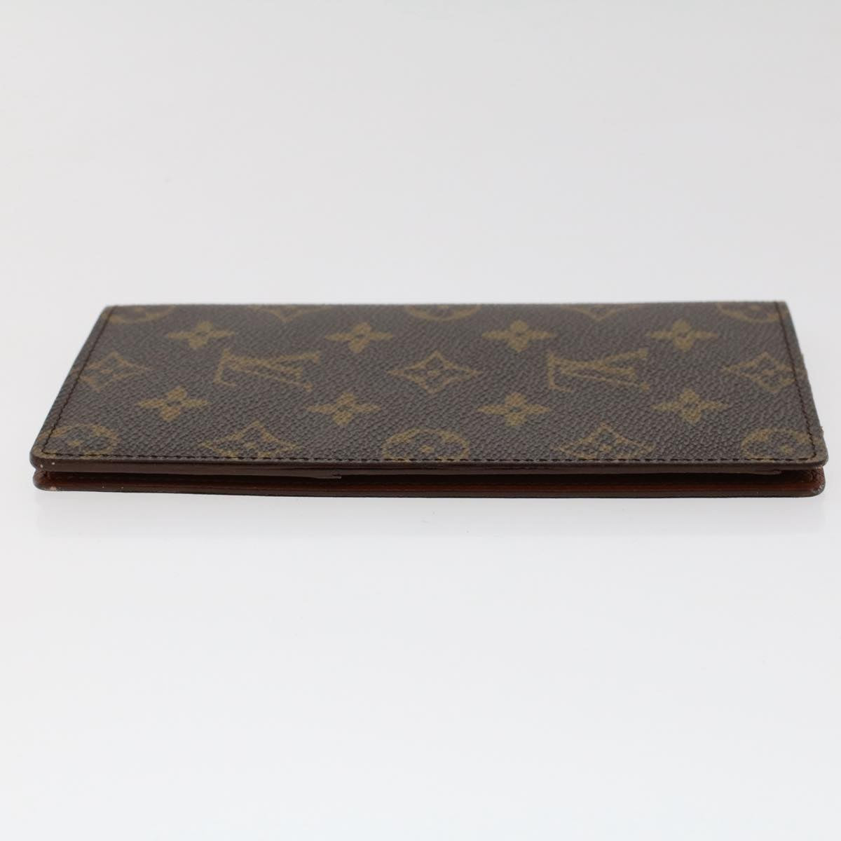 LOUIS VUITTON Monogram Porte Valeurs Cartes Credit Wallet M61823 LV Auth 50748