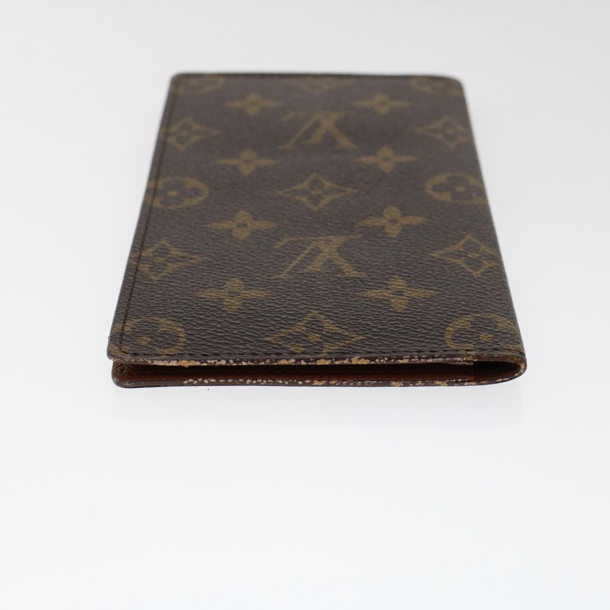 LOUIS VUITTON Monogram Porte Valeurs Cartes Credit Wallet M61823 LV Auth 50748