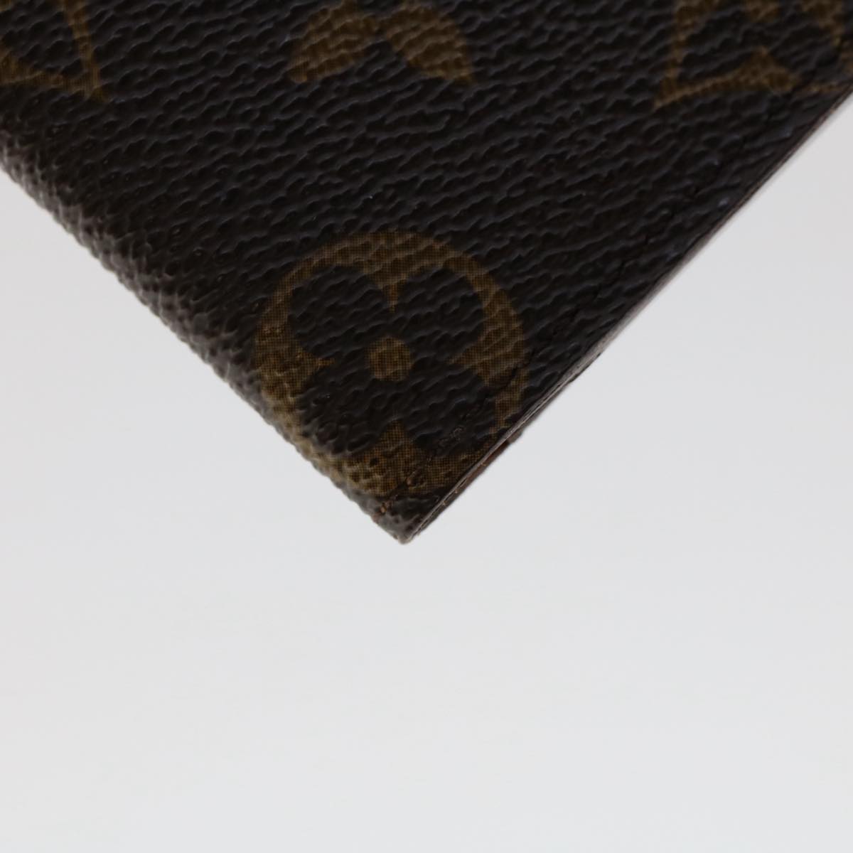 LOUIS VUITTON Monogram Porte Valeurs Cartes Credit Wallet M61823 LV Auth 50748