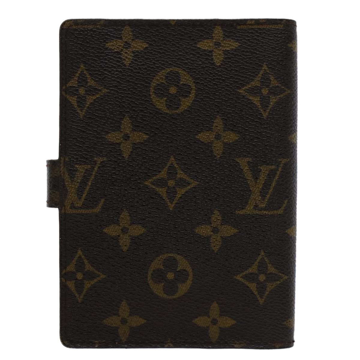 LOUIS VUITTON Monogram Agenda PM Day Planner Cover R20005 LV Auth 50789