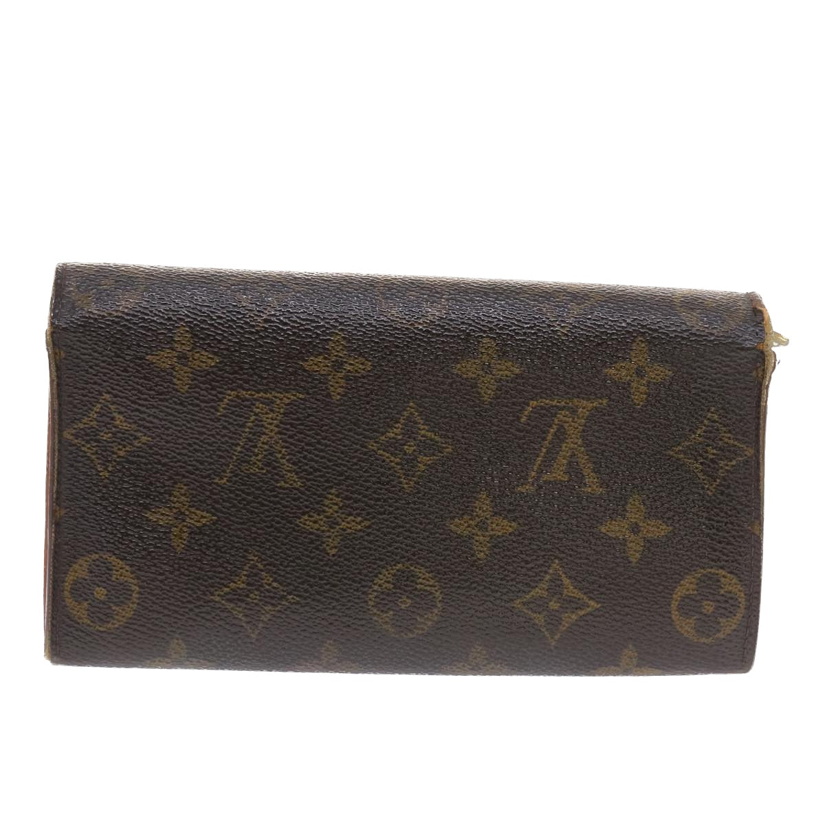 LOUIS VUITTON Monogram Portefeuille Sarah Long Wallet M61734 LV Auth 50834