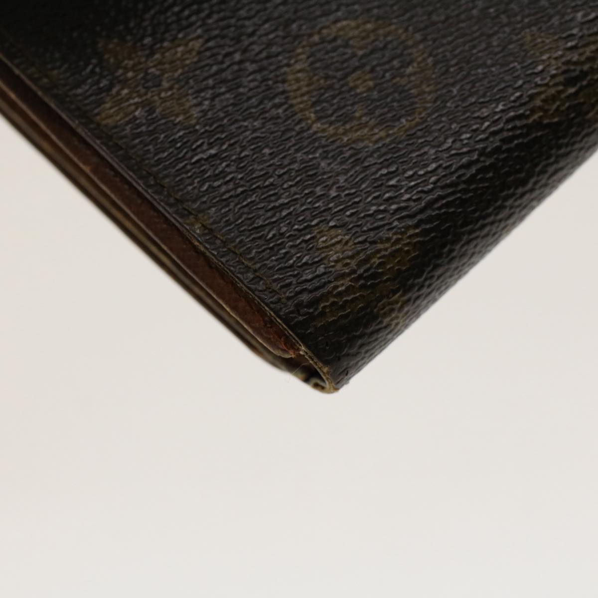 LOUIS VUITTON Monogram Porte Monnaie Billets Viennois Wallet M61663 Auth 50860