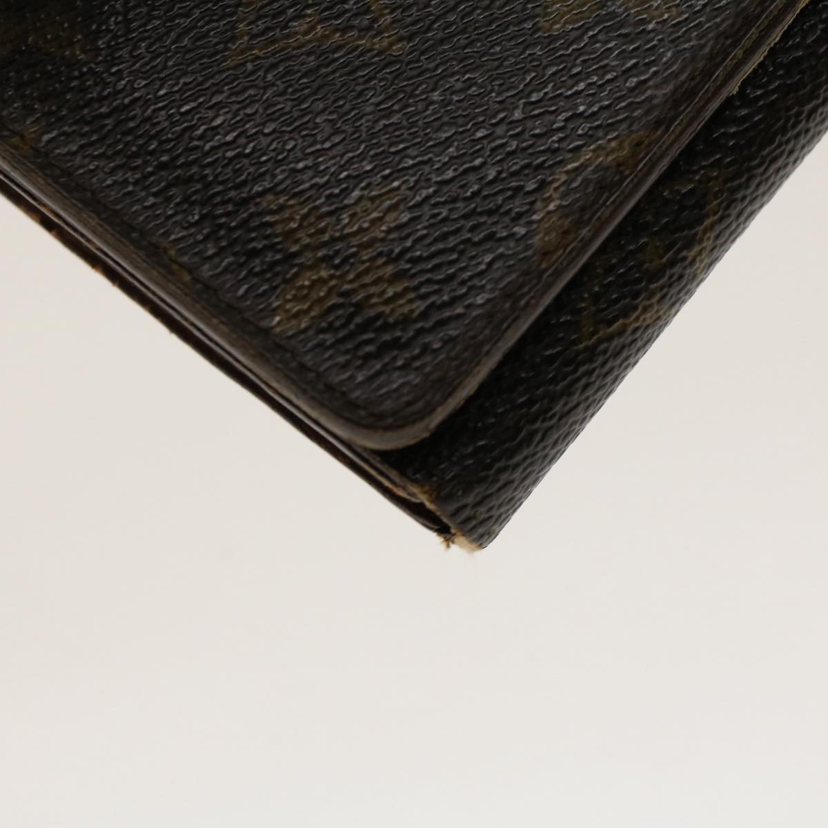 LOUIS VUITTON Monogram Porte Monnaie Billets Viennois Wallet M61663 Auth 50860