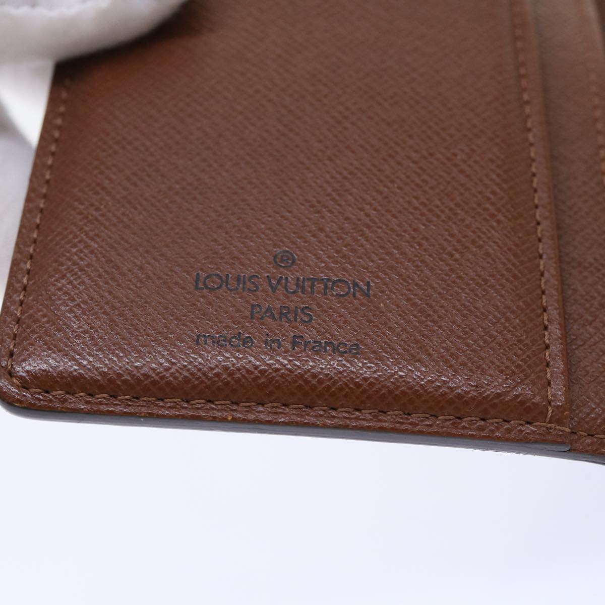 LOUIS VUITTON Monogram Porte Monnaie Billets Viennois Wallet M61663 Auth 50863