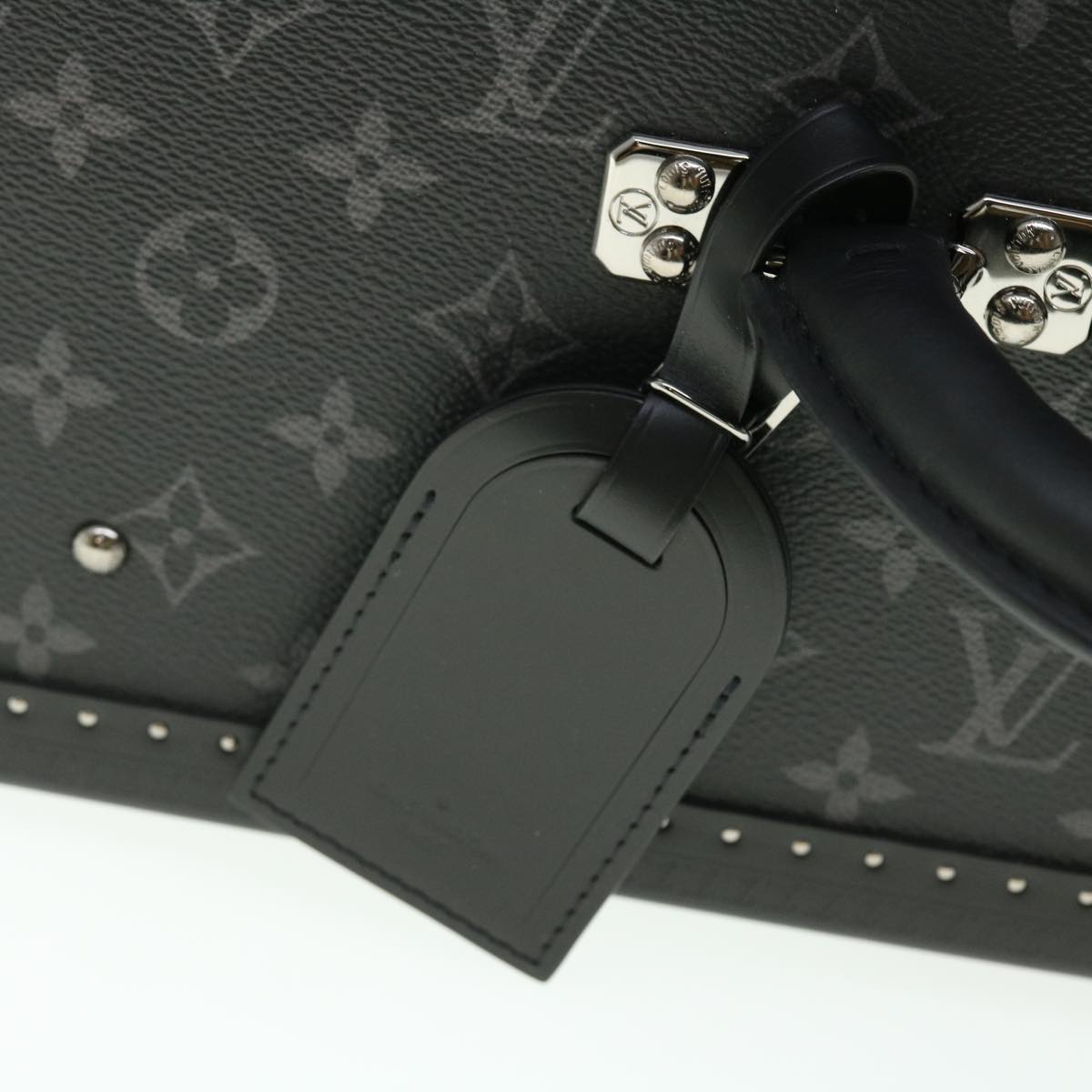LOUIS VUITTON Monogram Eclipse Alzer 70 Trunk M20014 LV Auth 50883SM