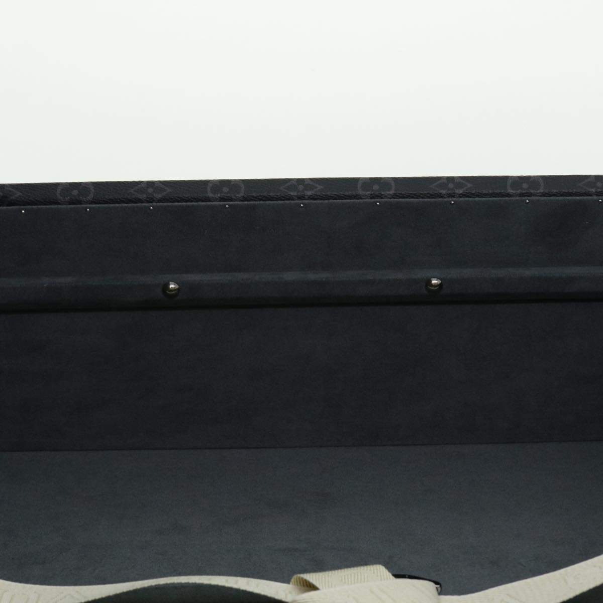 LOUIS VUITTON Monogram Eclipse Alzer 70 Trunk M20014 LV Auth 50883SM