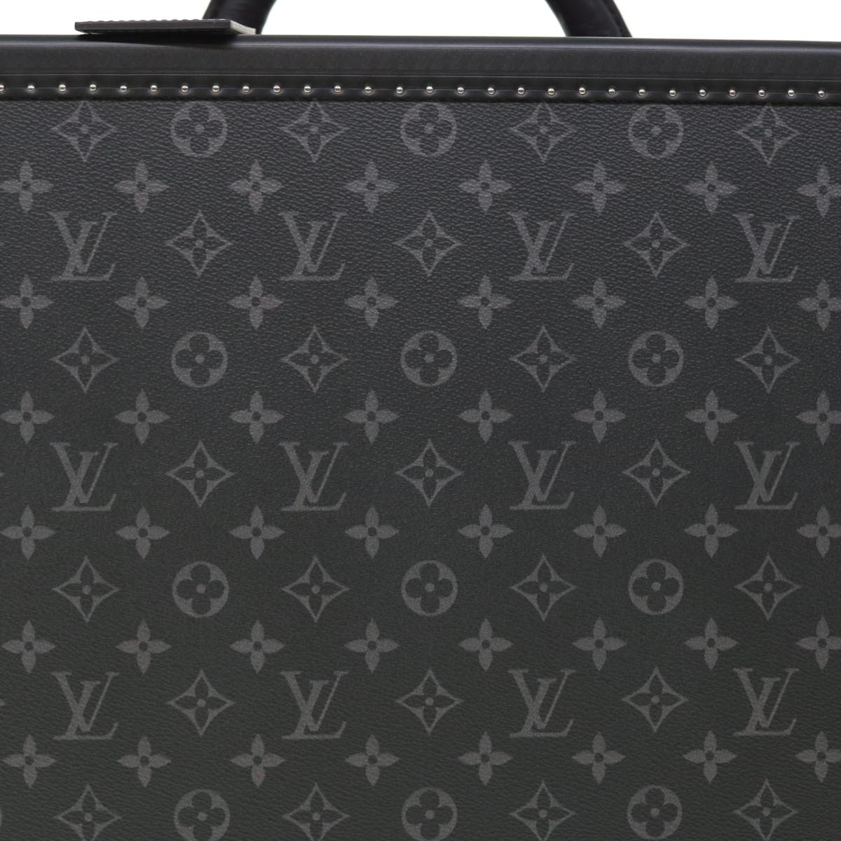 LOUIS VUITTON Monogram Eclipse Alzer 70 Trunk M20014 LV Auth 50883A