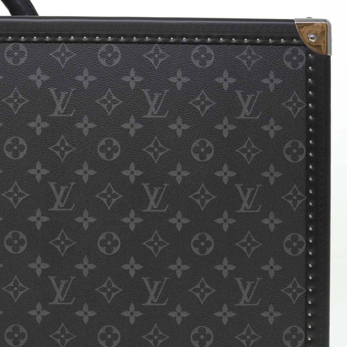 LOUIS VUITTON Monogram Eclipse Alzer 70 Trunk M20014 LV Auth 50883A