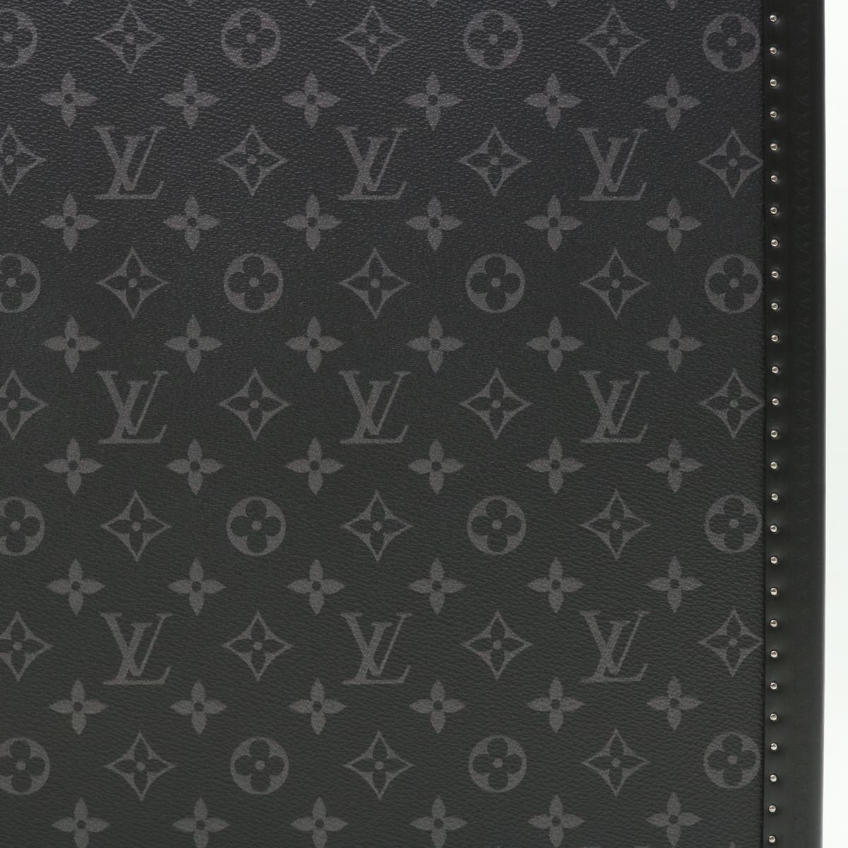 LOUIS VUITTON Monogram Eclipse Alzer 70 Trunk M20014 LV Auth 50883SM