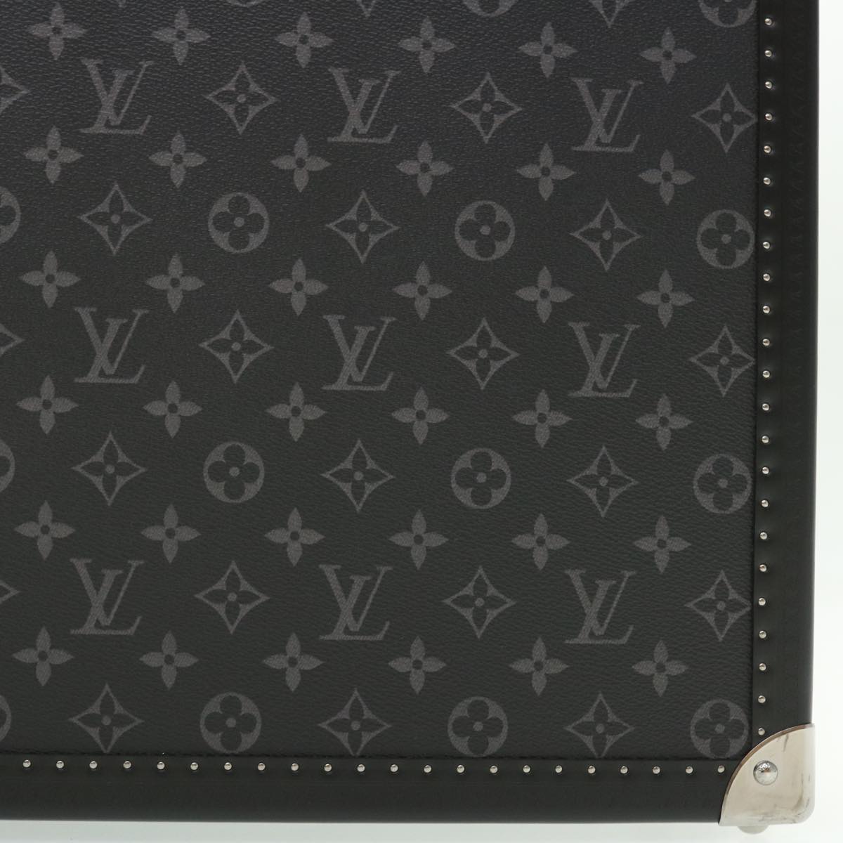 LOUIS VUITTON Monogram Eclipse Alzer 70 Trunk M20014 LV Auth 50883SM