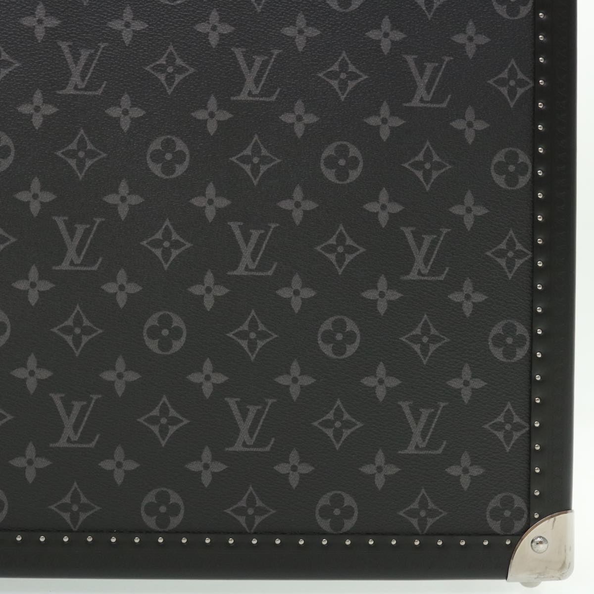 LOUIS VUITTON Monogram Eclipse Alzer 70 Trunk M20014 LV Auth 50883A