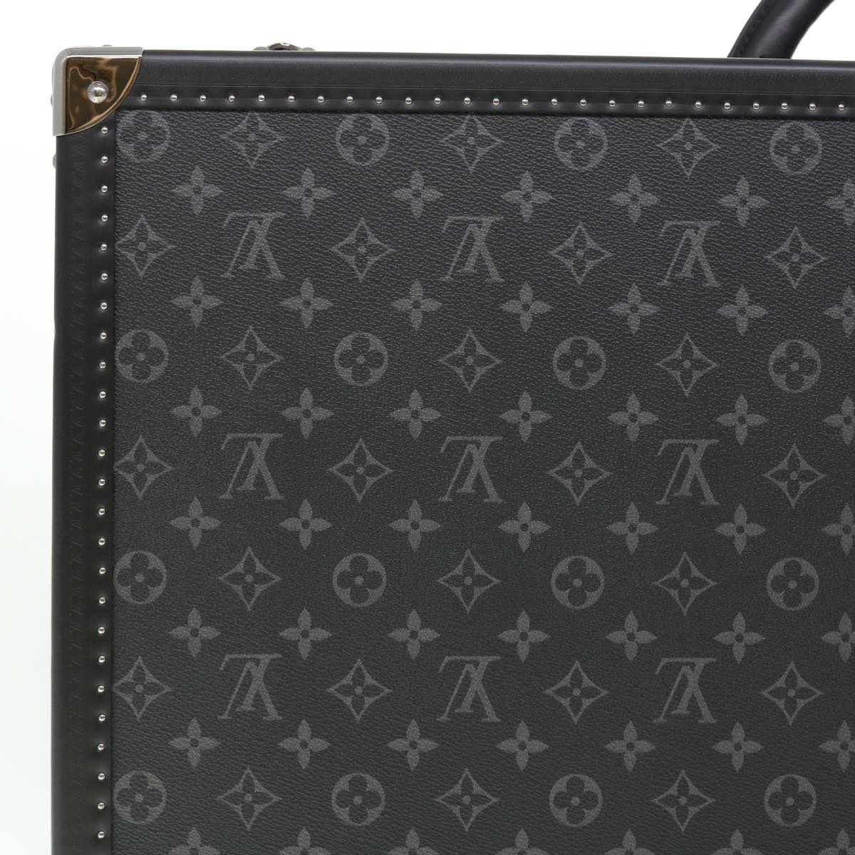 LOUIS VUITTON Monogram Eclipse Alzer 70 Trunk M20014 LV Auth 50883SM