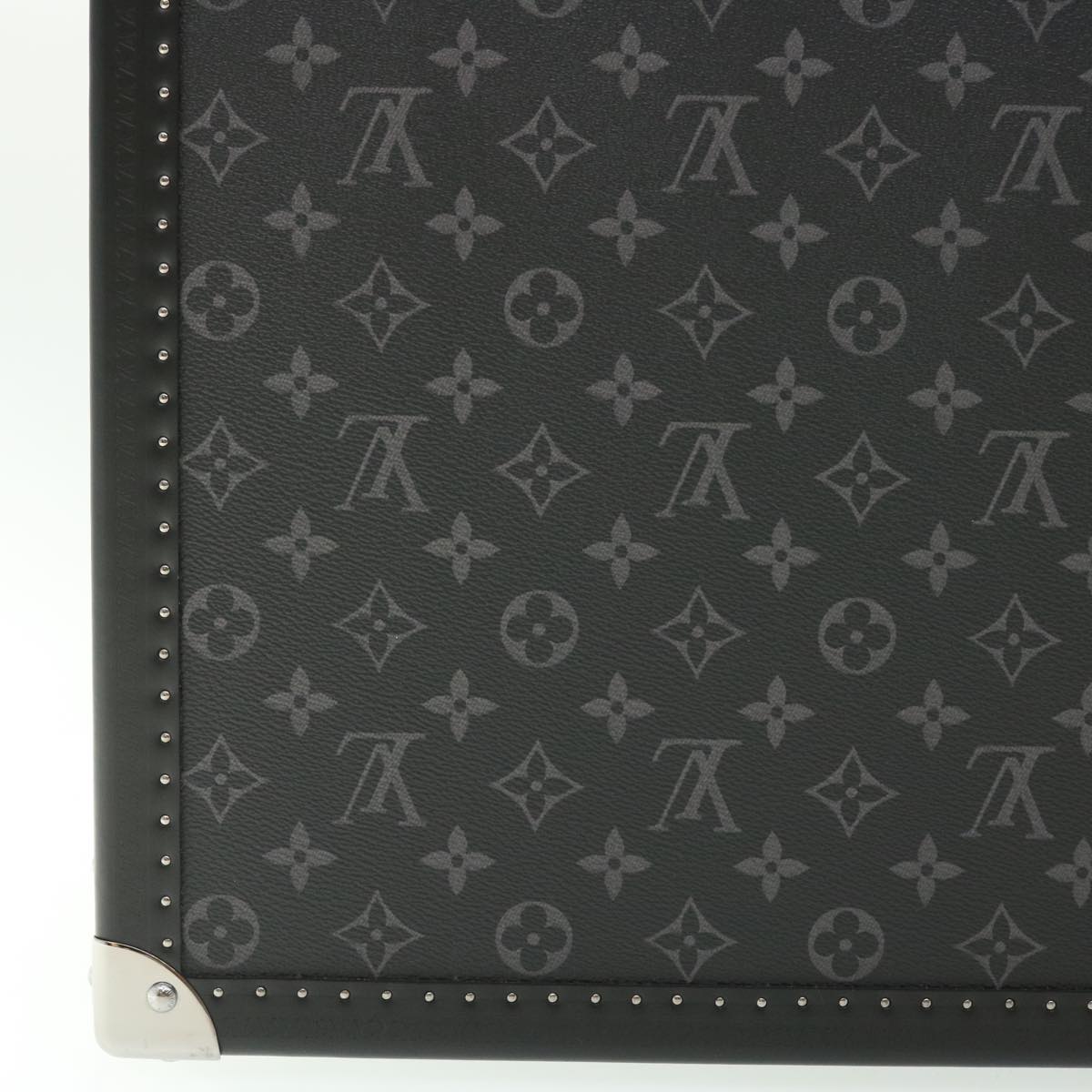 LOUIS VUITTON Monogram Eclipse Alzer 70 Trunk M20014 LV Auth 50883SM