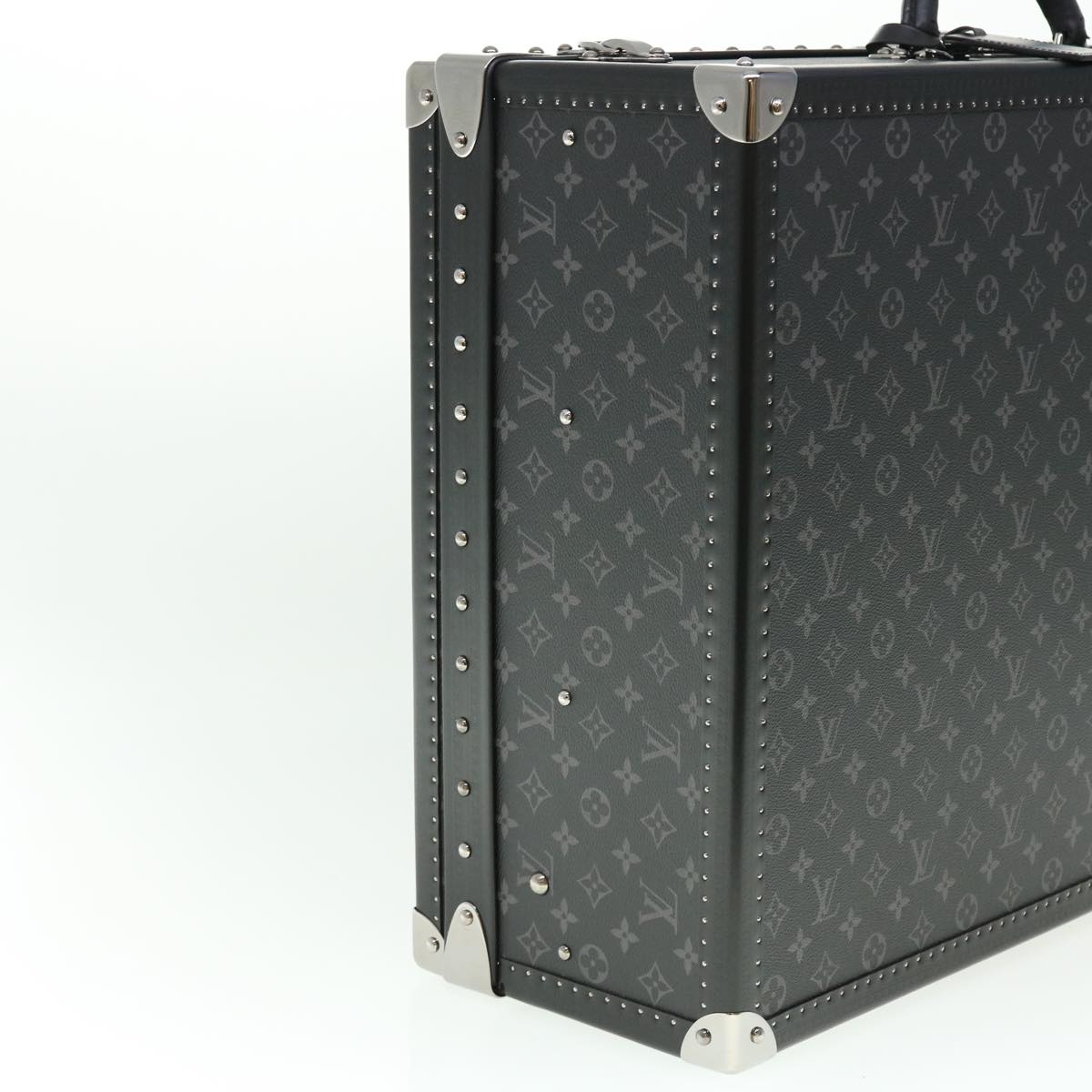 LOUIS VUITTON Monogram Eclipse Alzer 70 Trunk M20014 LV Auth 50883SM