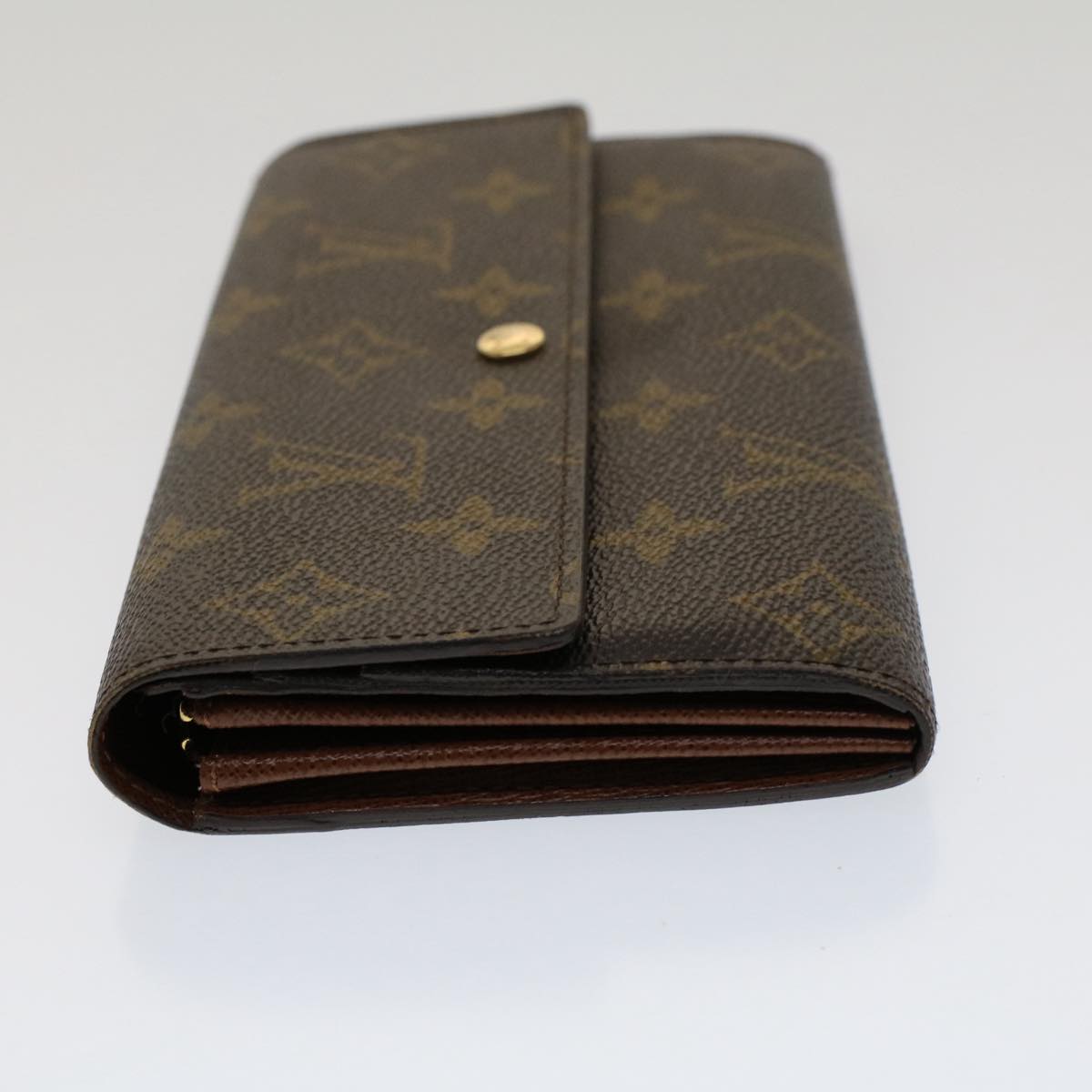 LOUIS VUITTON Monogram Portefeuille Sarah Long Wallet M61734 LV Auth 50891