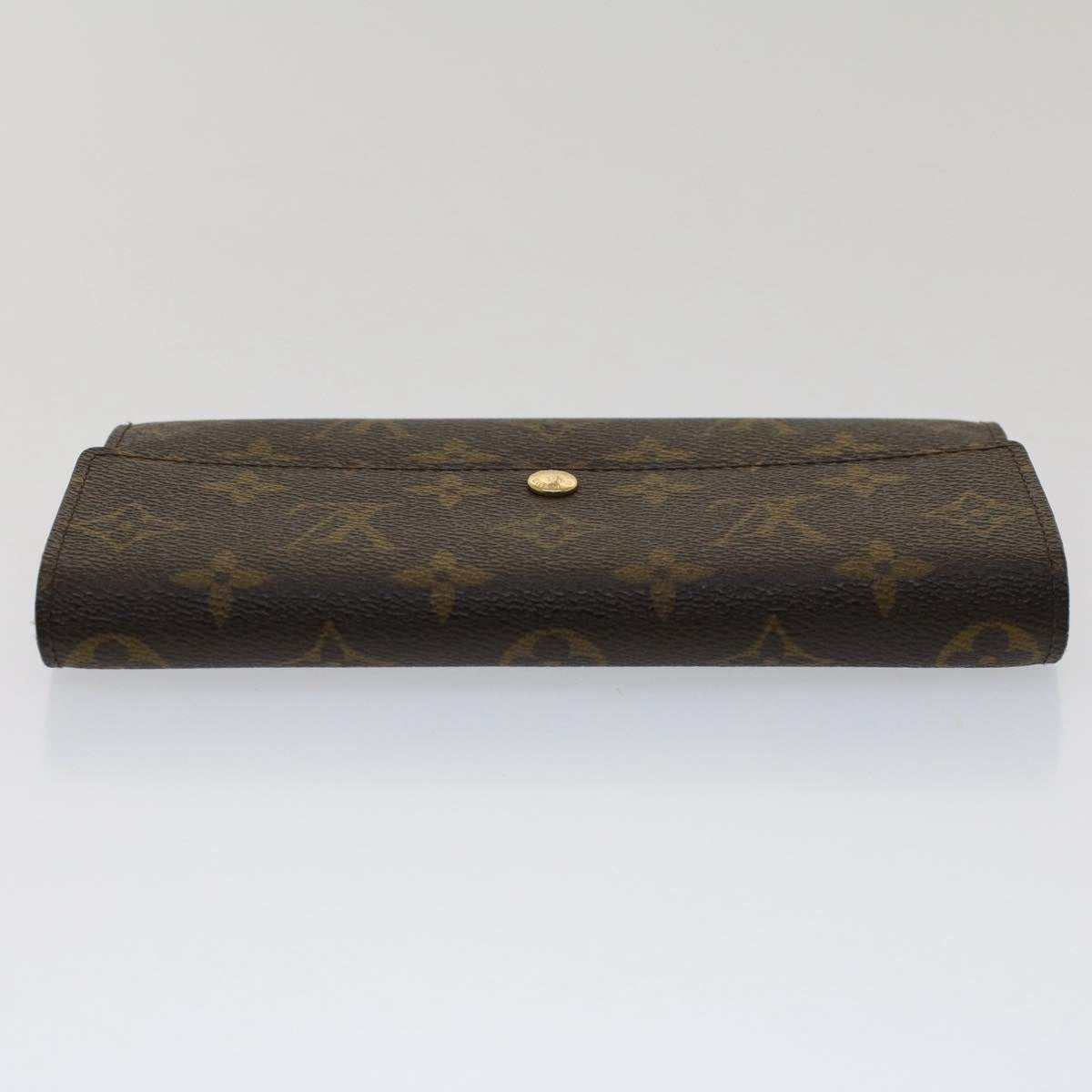 LOUIS VUITTON Monogram Portefeuille Sarah Long Wallet M61734 LV Auth 50891