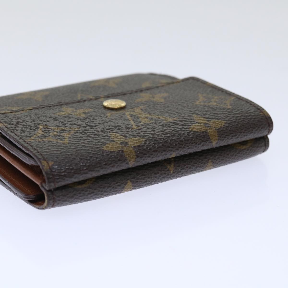 LOUIS VUITTON Monogram Portefeuille Elise Wallet M61654 LV Auth 50892