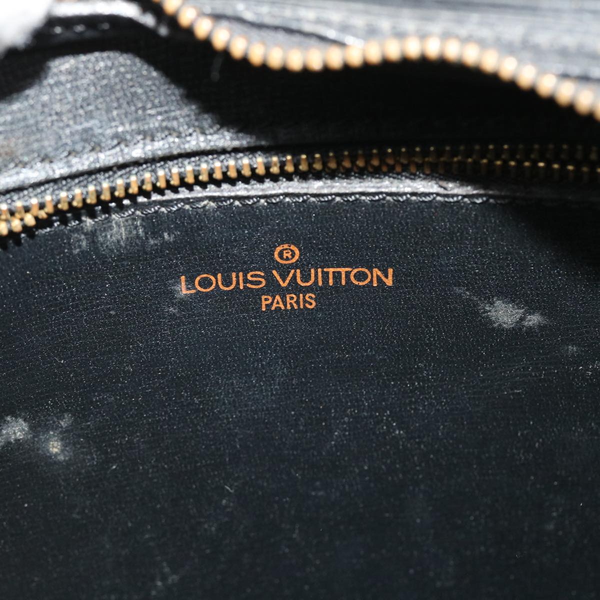 LOUIS VUITTON Epi Jeune Fille MM Shoulder Bag Black M52152 LV Auth 50932