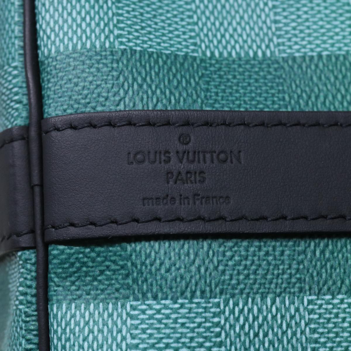 LOUIS VUITTON Damier Stripe Gradation Keepall Bandouliere 50 M59912 Auth 51138A