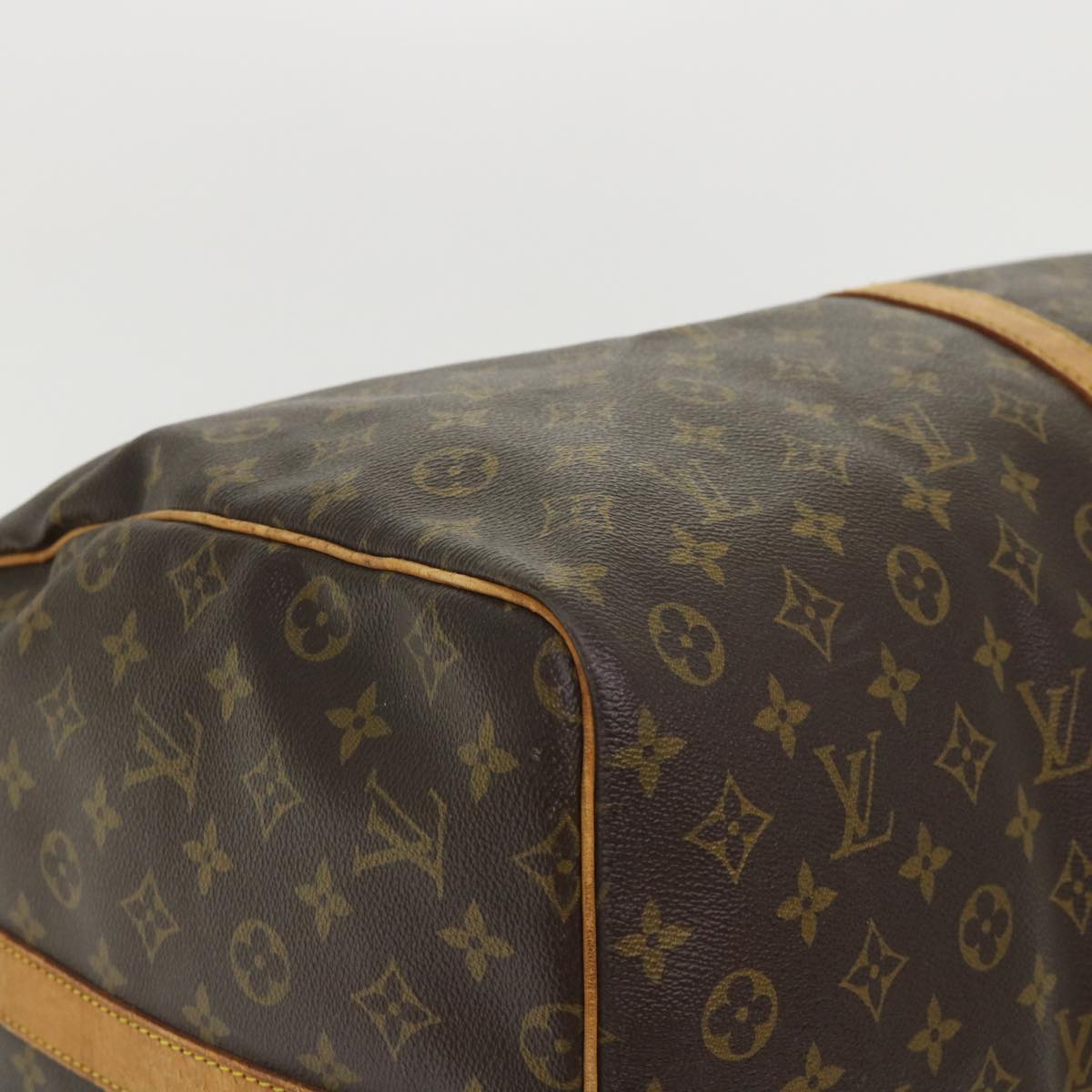 LOUIS VUITTON Monogram Keepall Bandouliere 60 Boston Bag M41412 LV Auth 51169