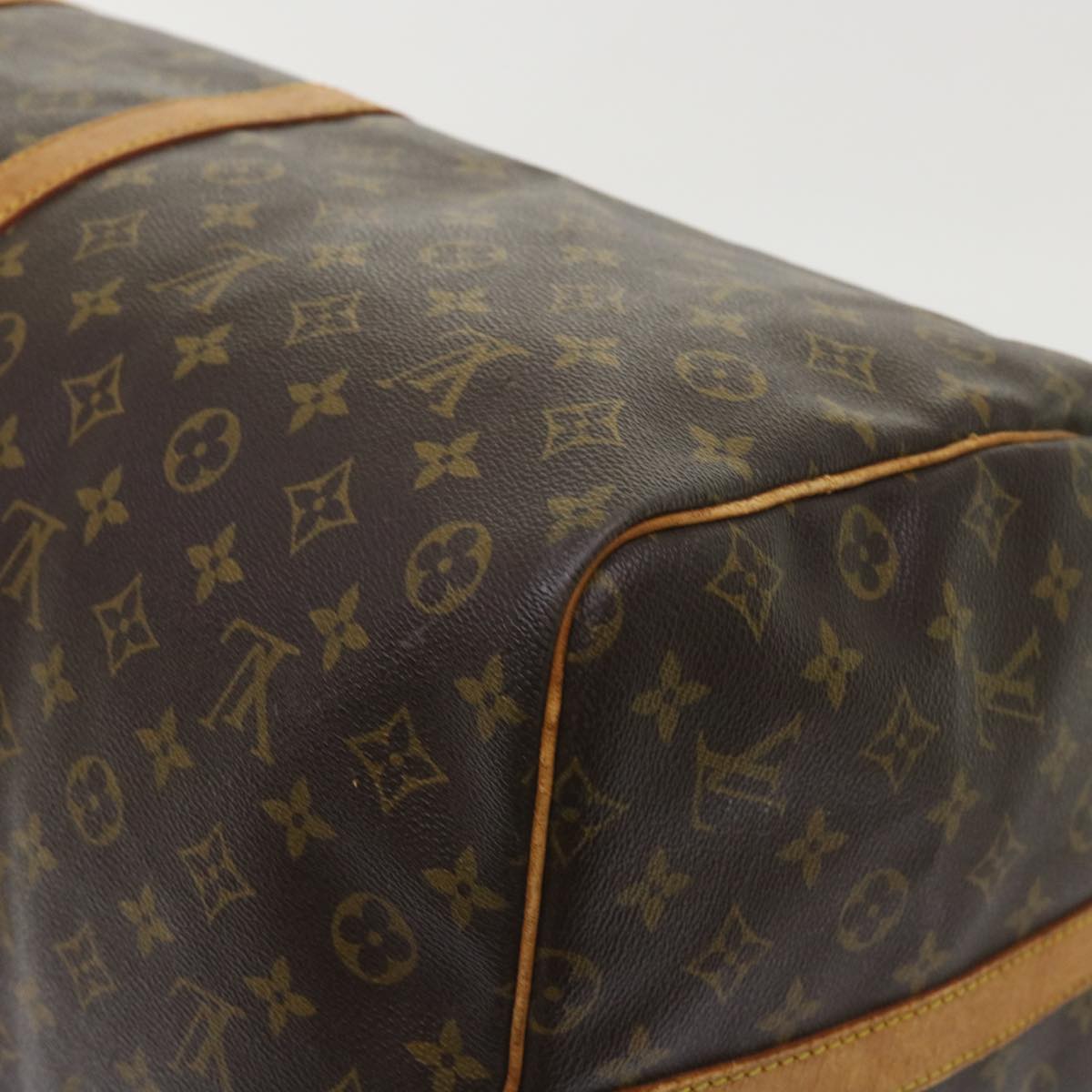 LOUIS VUITTON Monogram Keepall Bandouliere 60 Boston Bag M41412 LV Auth 51169