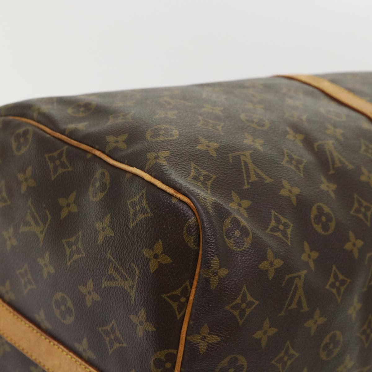 LOUIS VUITTON Monogram Keepall Bandouliere 60 Boston Bag M41412 LV Auth 51169