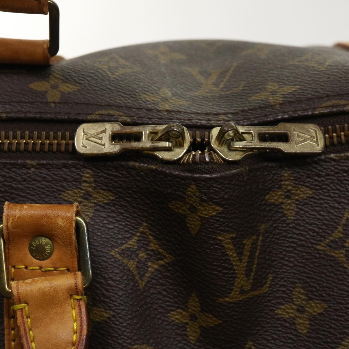 LOUIS VUITTON Monogram Keepall Bandouliere 60 Boston Bag M41412 LV Auth 51169