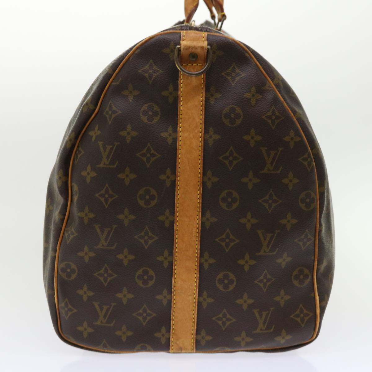 LOUIS VUITTON Monogram Keepall Bandouliere 60 Boston Bag M41412 LV Auth 51169