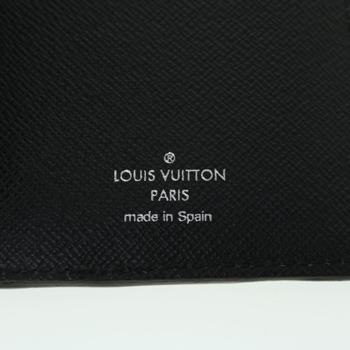 LOUIS VUITTON Eclipse Split Portefeuille Braza Long Wallet M63027 LV Auth 51243