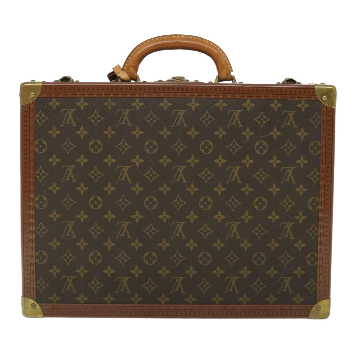 LOUIS VUITTON Monogram Cotteville 45 Trunk Vintage M21421 LV Auth 51262A