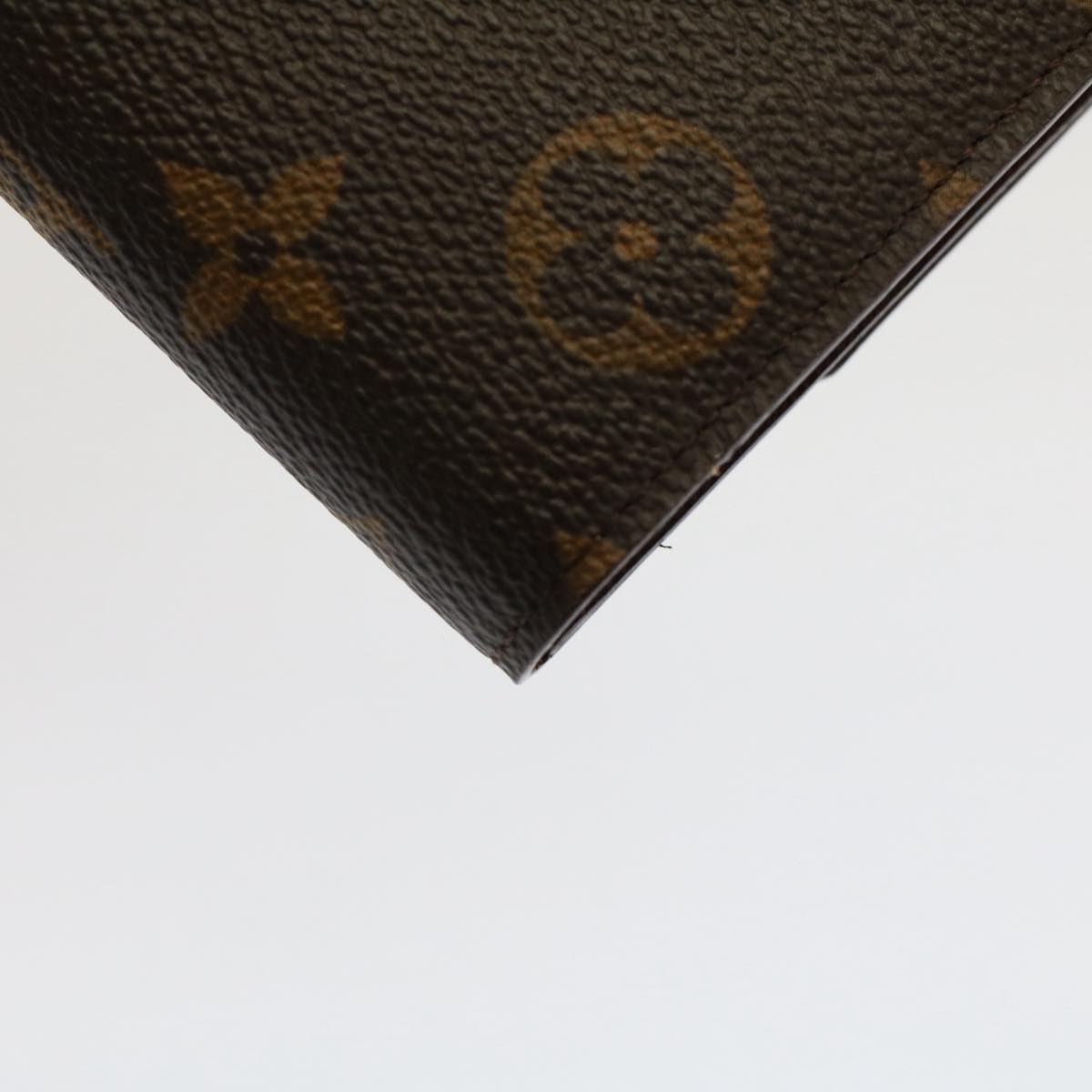 LOUIS VUITTON Monogram Porte Tresol International Wallet M61215 LV Auth 51285