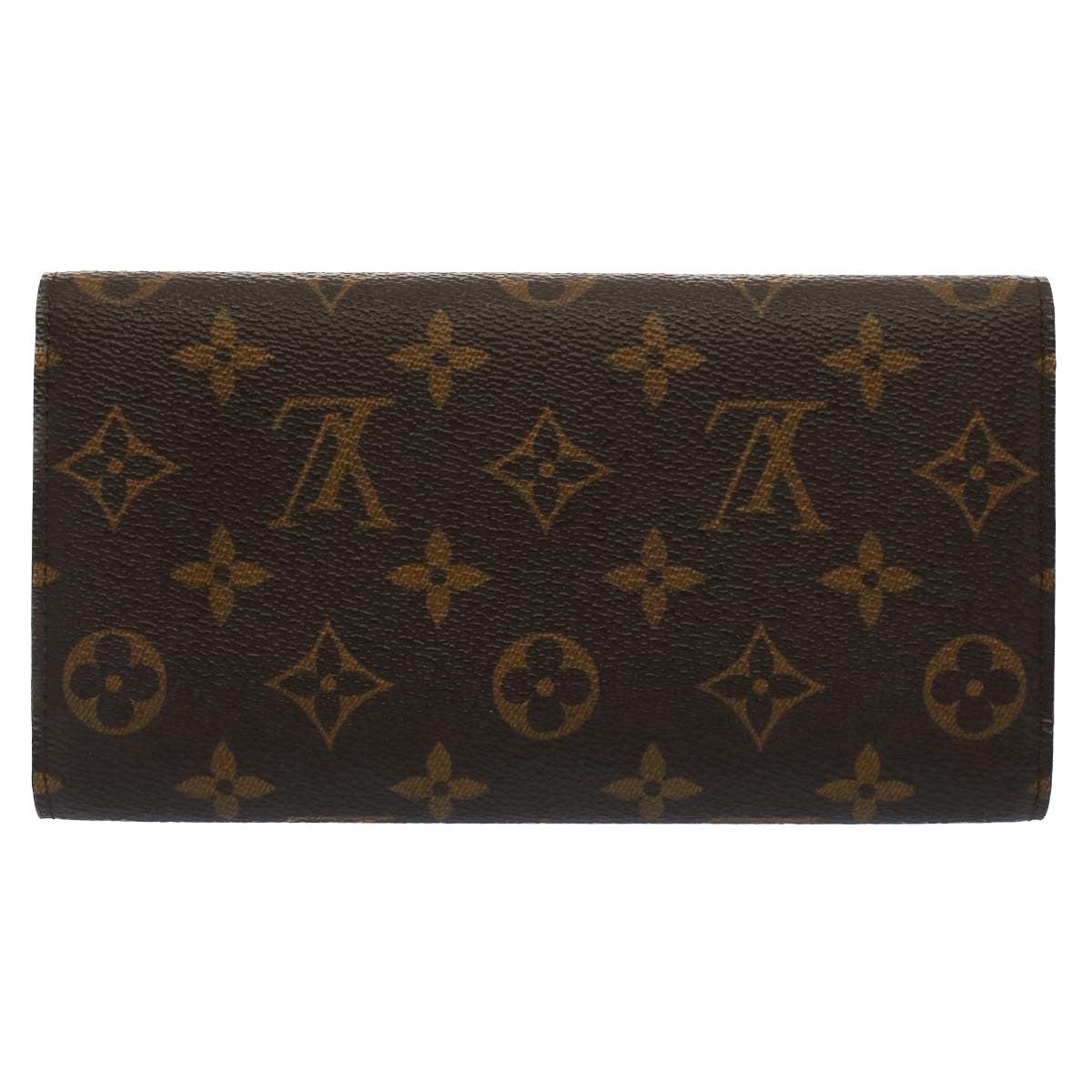 LOUIS VUITTON Monogram Porte Tresol International Wallet M61215 LV Auth 51285