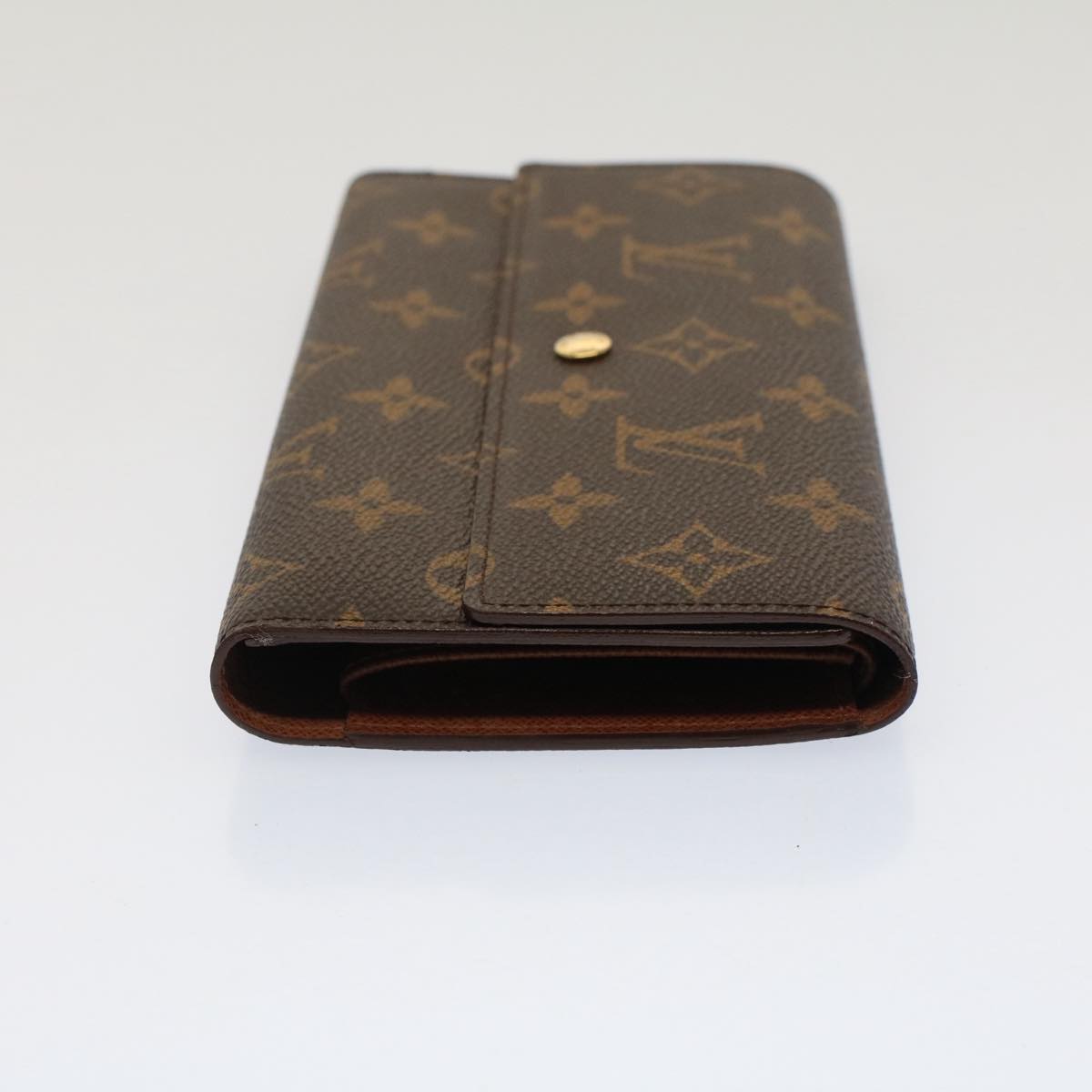 LOUIS VUITTON Monogram Porte Tresol International Wallet M61215 LV Auth 51285