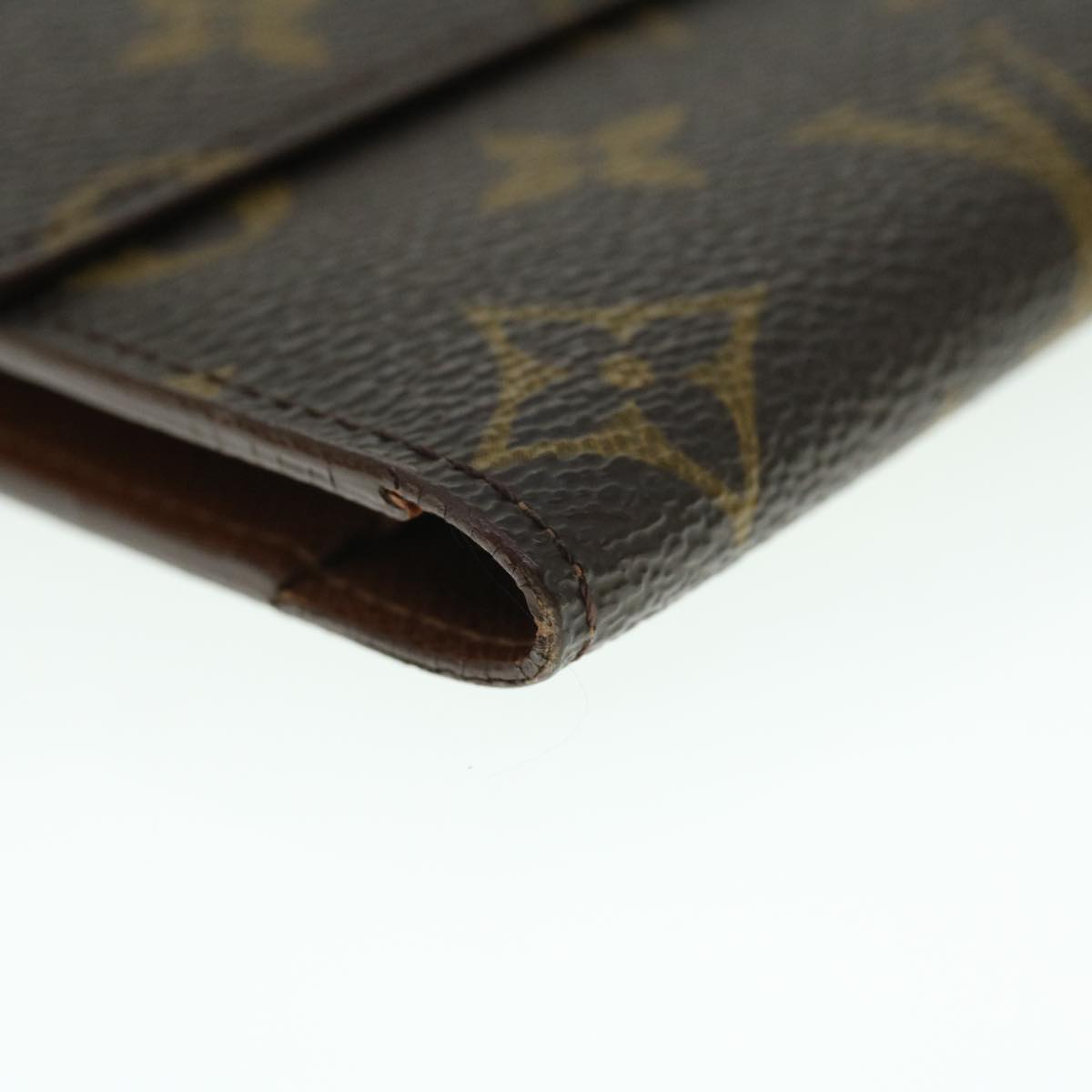 LOUIS VUITTON Monogram Porte Tresol International Wallet M61215 LV Auth 51294