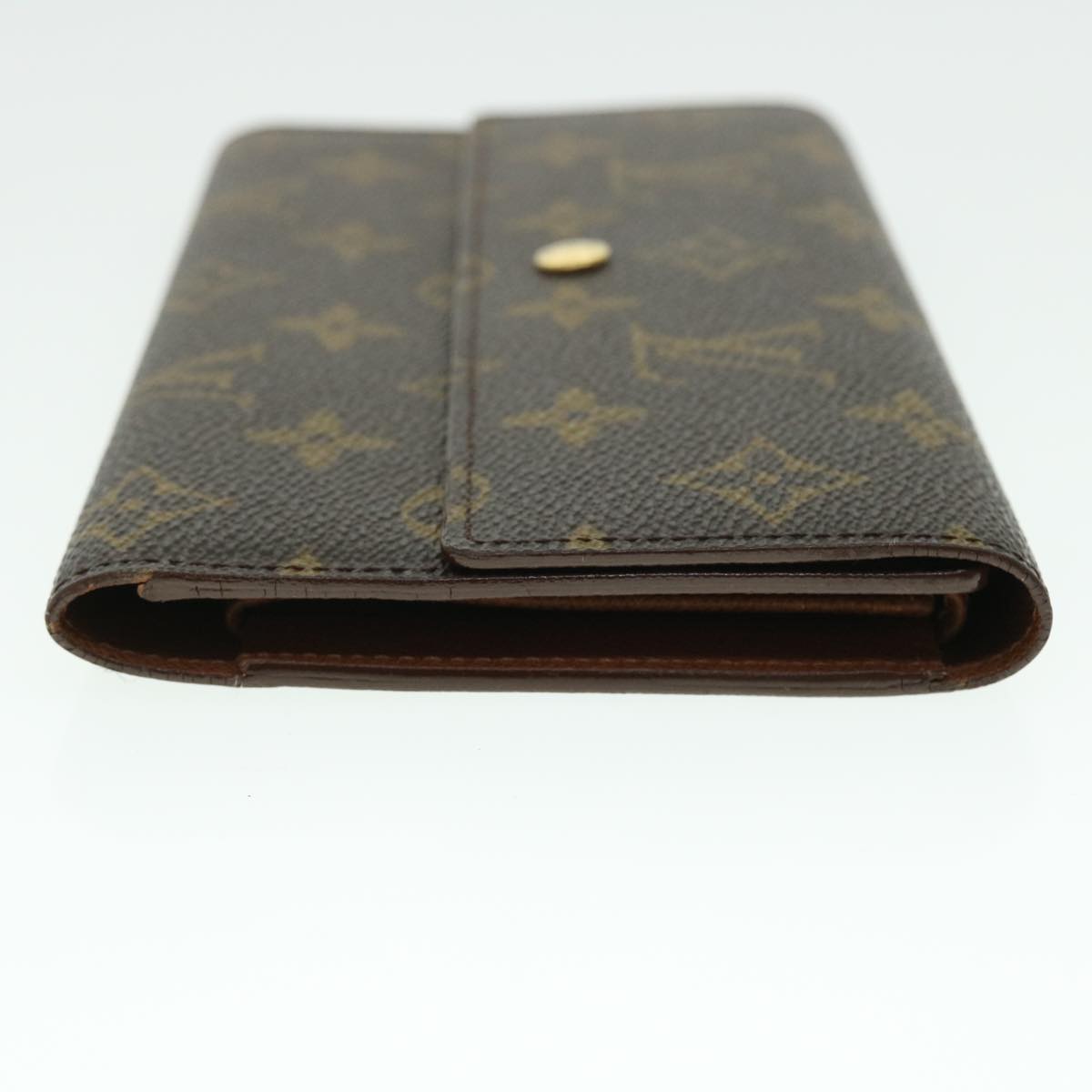 LOUIS VUITTON Monogram Porte Tresol International Wallet M61215 LV Auth 51294