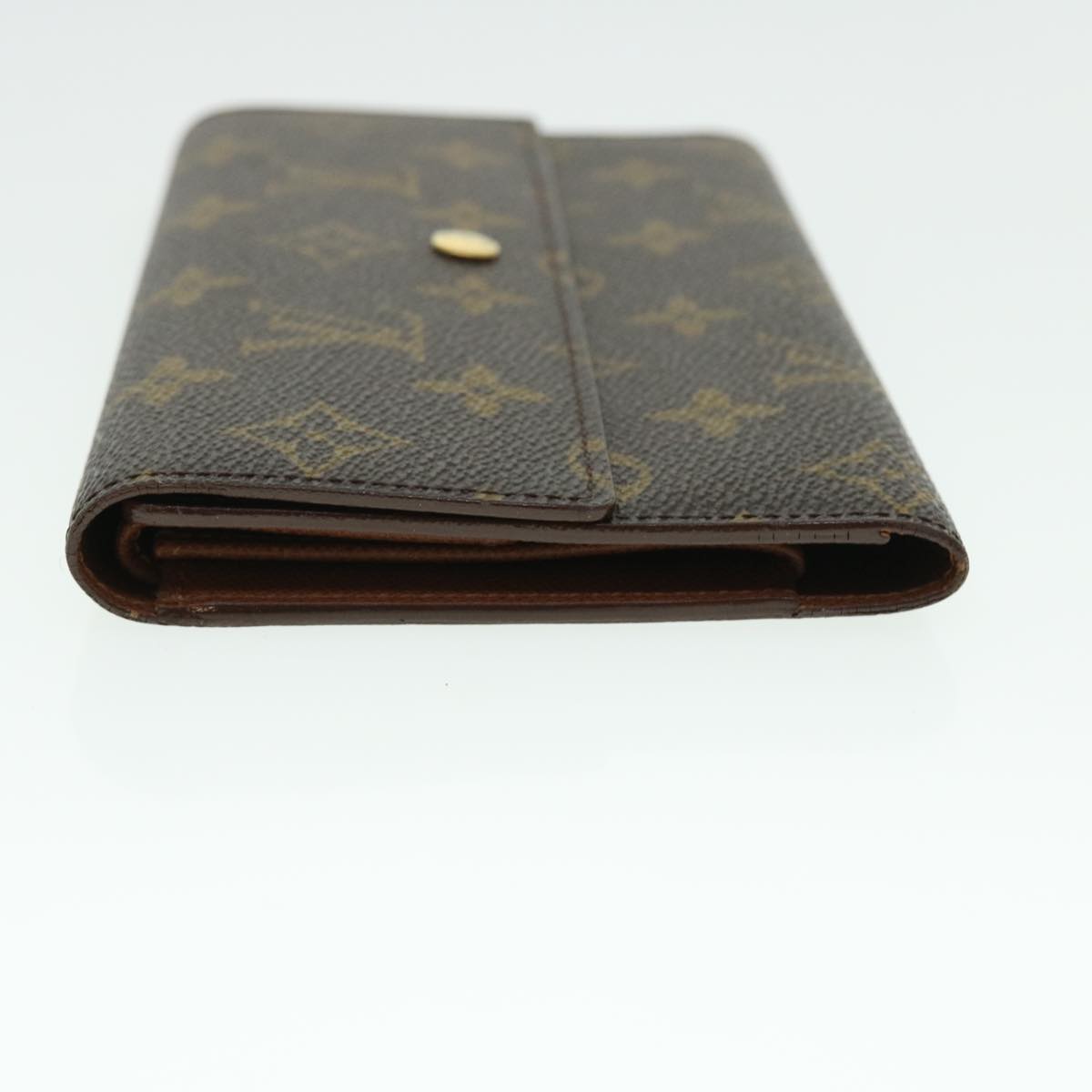 LOUIS VUITTON Monogram Porte Tresol International Wallet M61215 LV Auth 51294