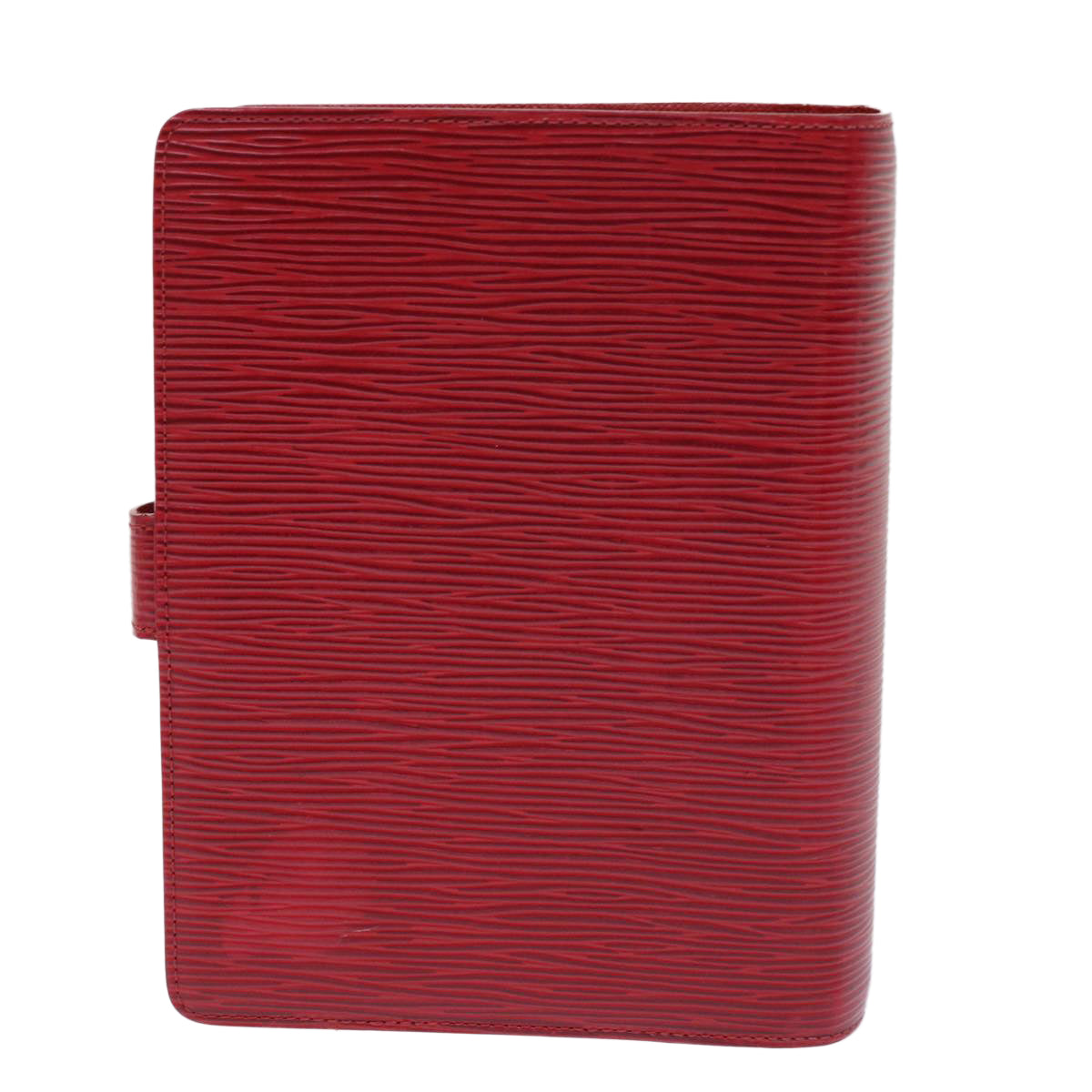 LOUIS VUITTON Epi Agenda MM Day Planner Cover Red R20047 LV Auth 51300