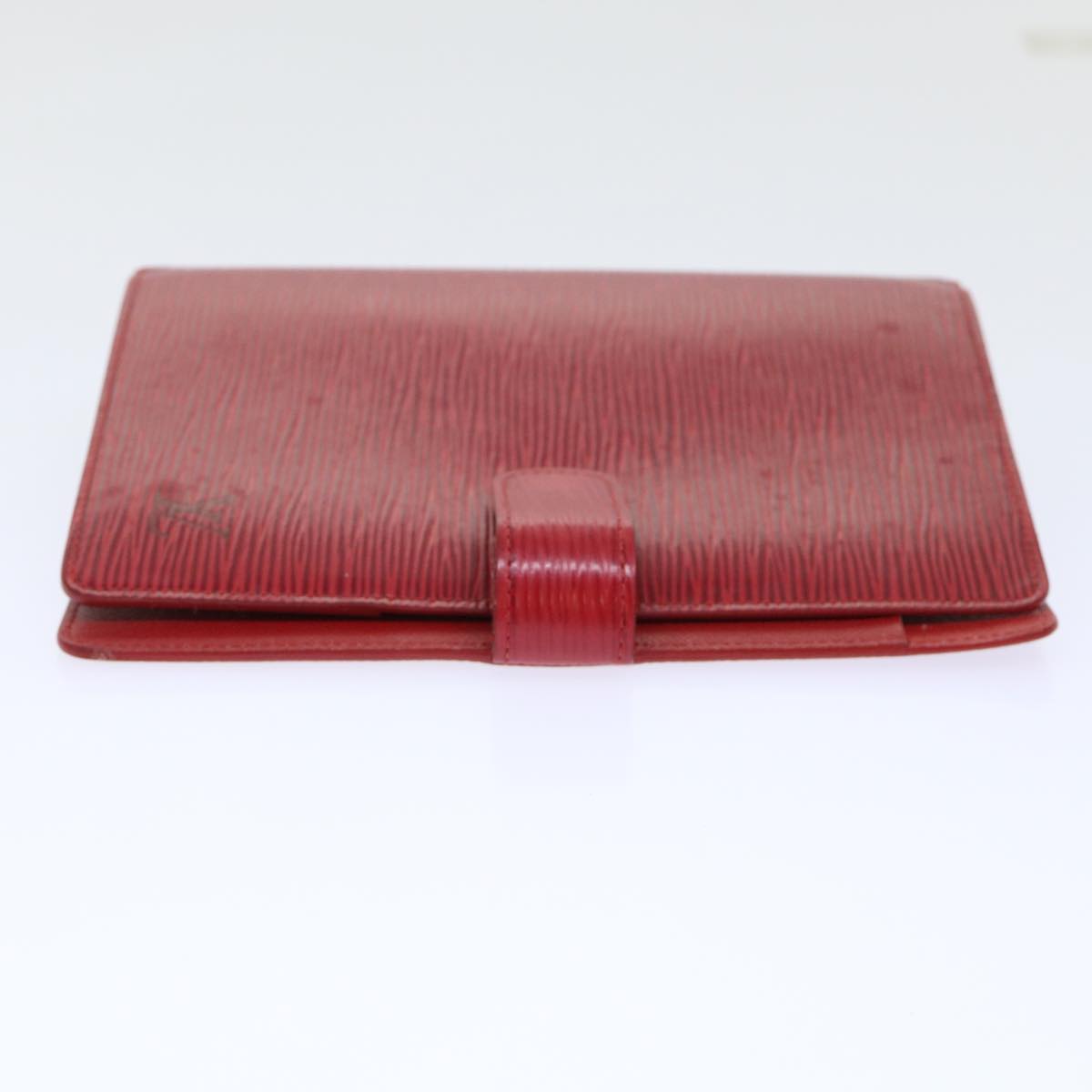 LOUIS VUITTON Epi Agenda MM Day Planner Cover Red R20047 LV Auth 51300