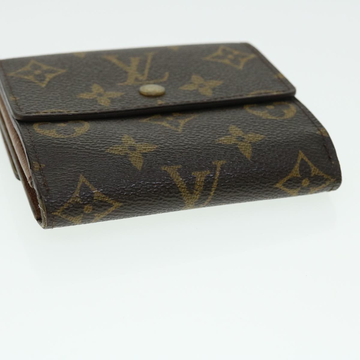 LOUIS VUITTON Monogram Porte Monnaie Bier Cartes Crdit Wallet M61652 Auth 51308