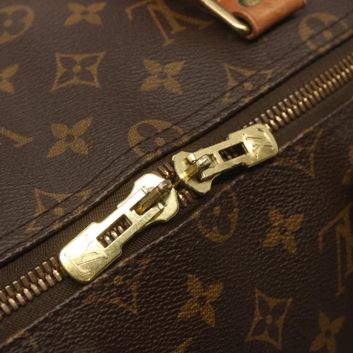 LOUIS VUITTON Monogram Keepall 50 Boston Bag M41426 LV Auth 51394