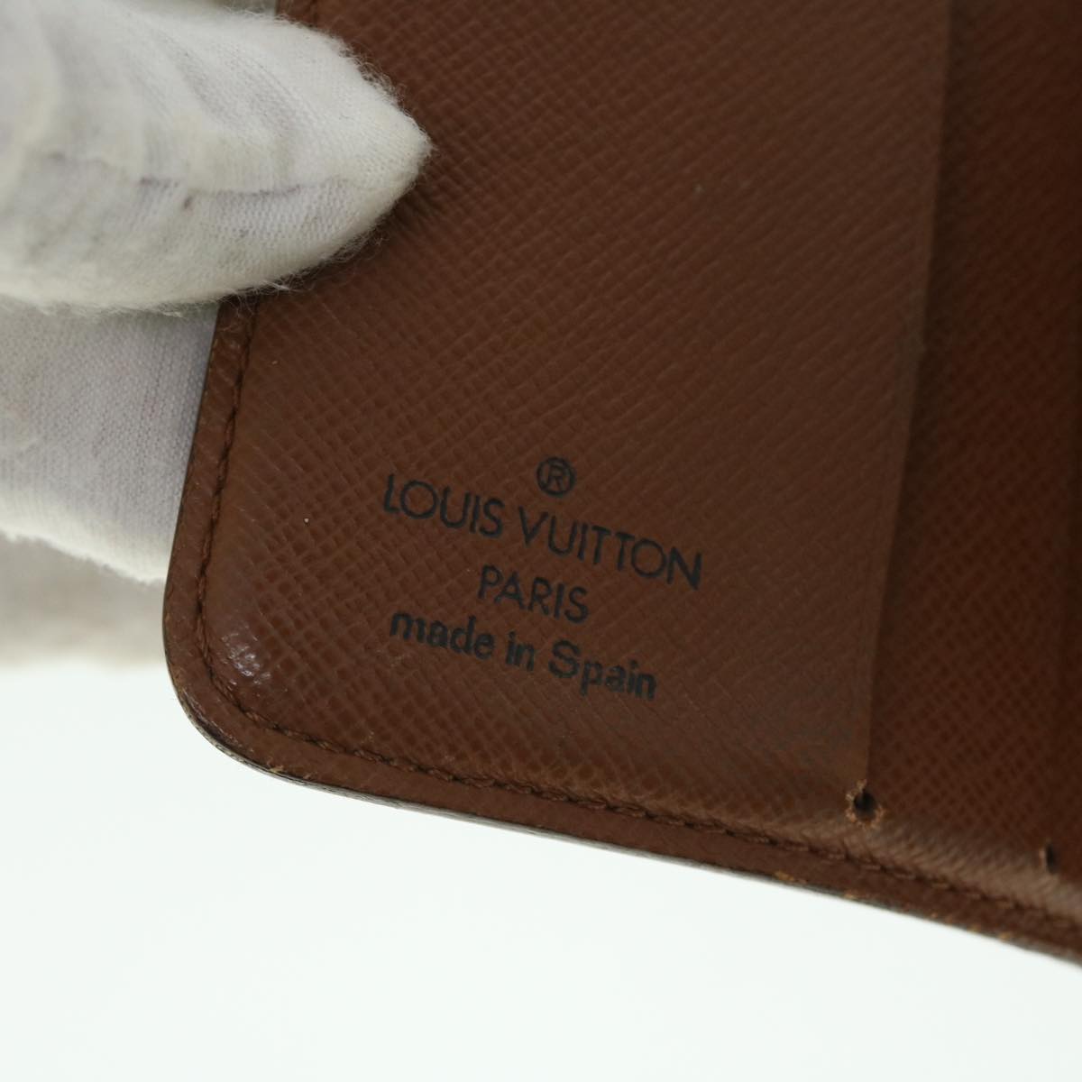 LOUIS VUITTON Monogram Compact Zip Wallet M61667 LV Auth 51410