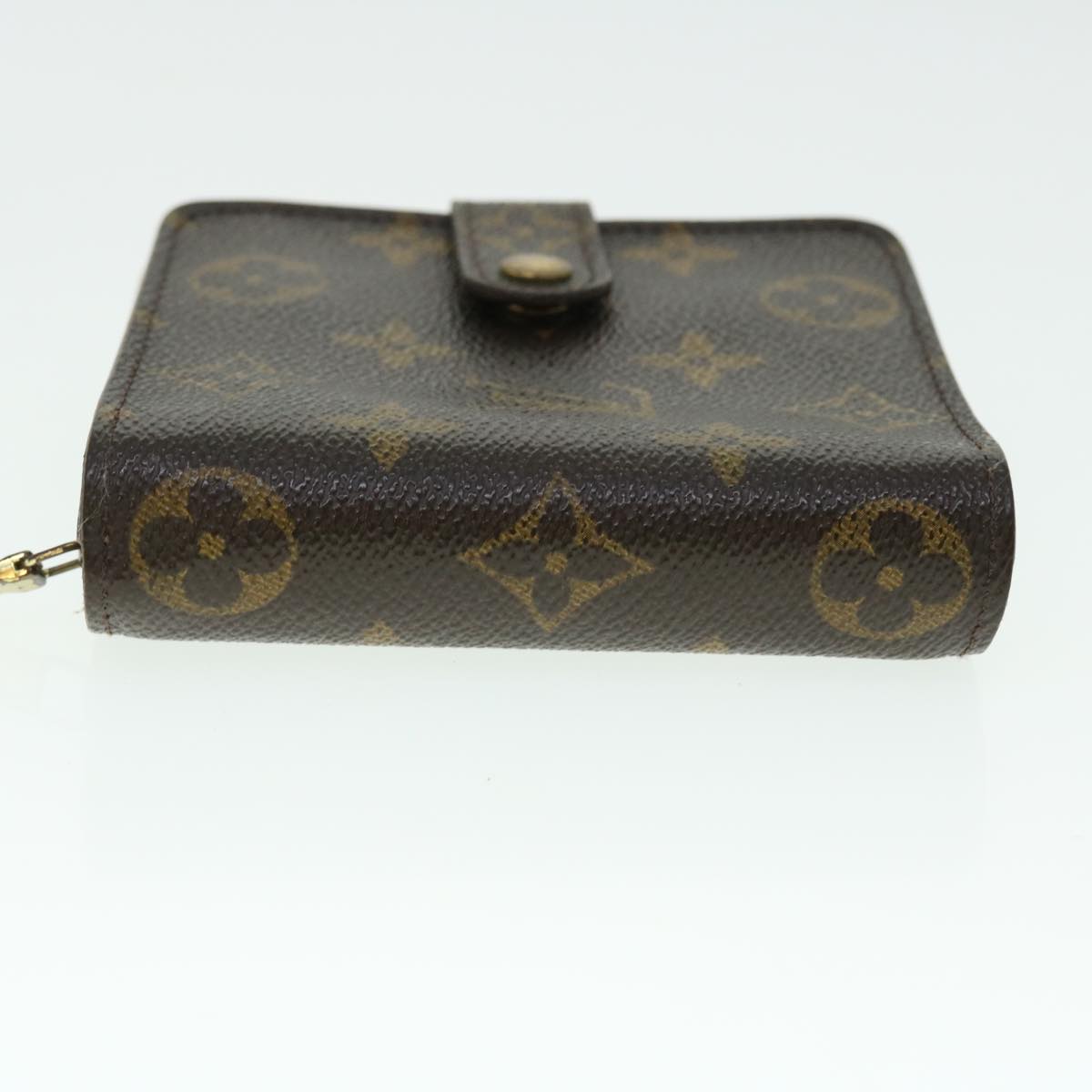 LOUIS VUITTON Monogram Compact Zip Wallet M61667 LV Auth 51410