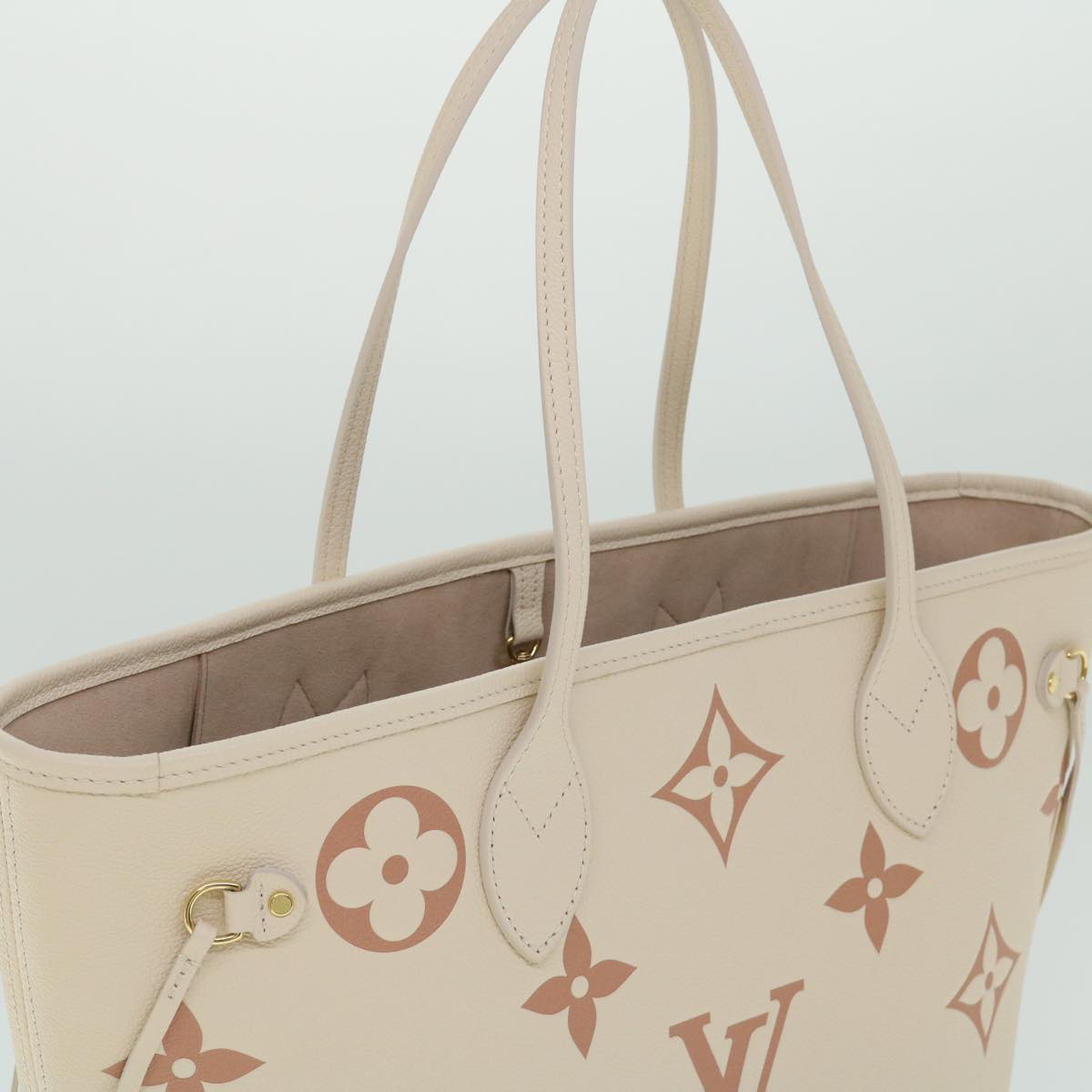 LOUIS VUITTON Empreinte Neverfull MM Bag Reme Rose Trianon M21579 LV Auth 51426SM