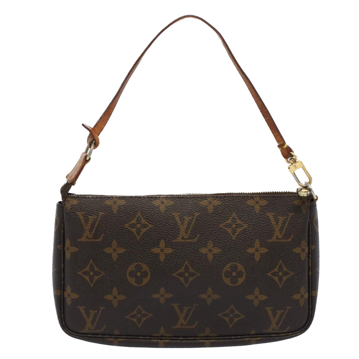 LOUIS VUITTON Monogram Pochette Accessoires Pouch M51980 LV Auth 51525