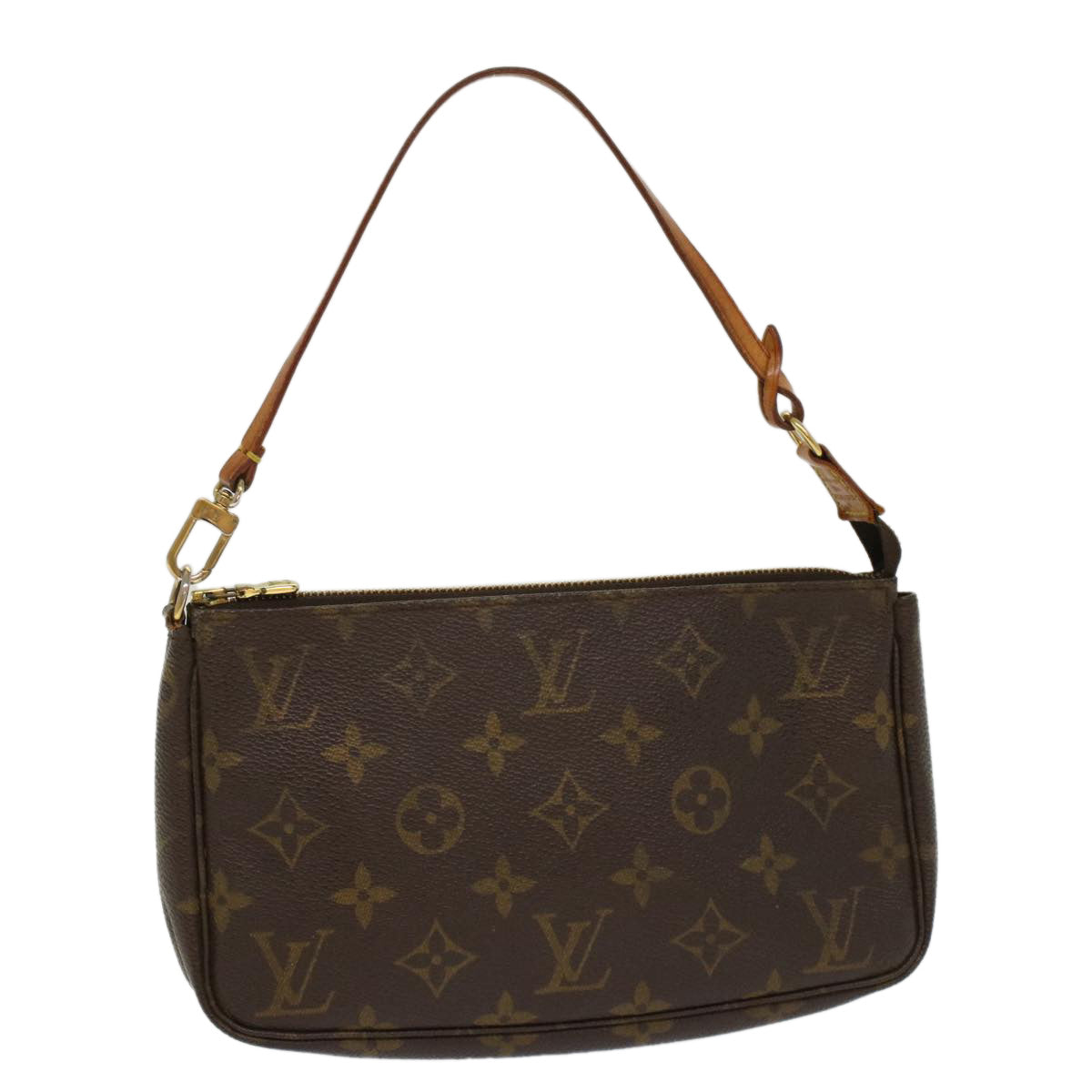 LOUIS VUITTON Monogram Pochette Accessoires Pouch M51980 LV Auth 51527