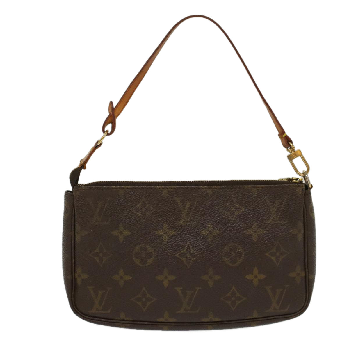 LOUIS VUITTON Monogram Pochette Accessoires Pouch M51980 LV Auth 51527