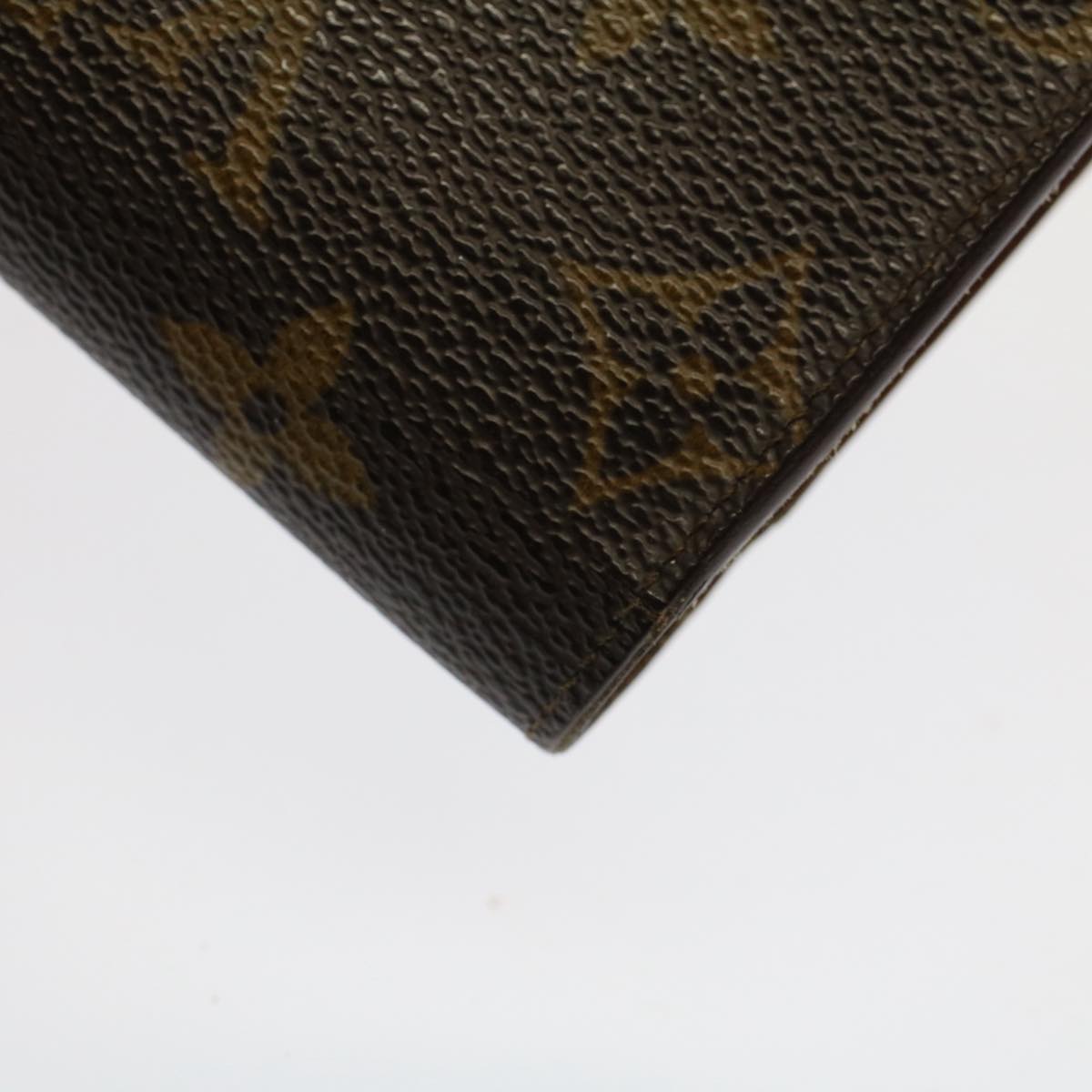 LOUIS VUITTON Monogram Continental Clutch Wallet T61217 LV Auth 51536