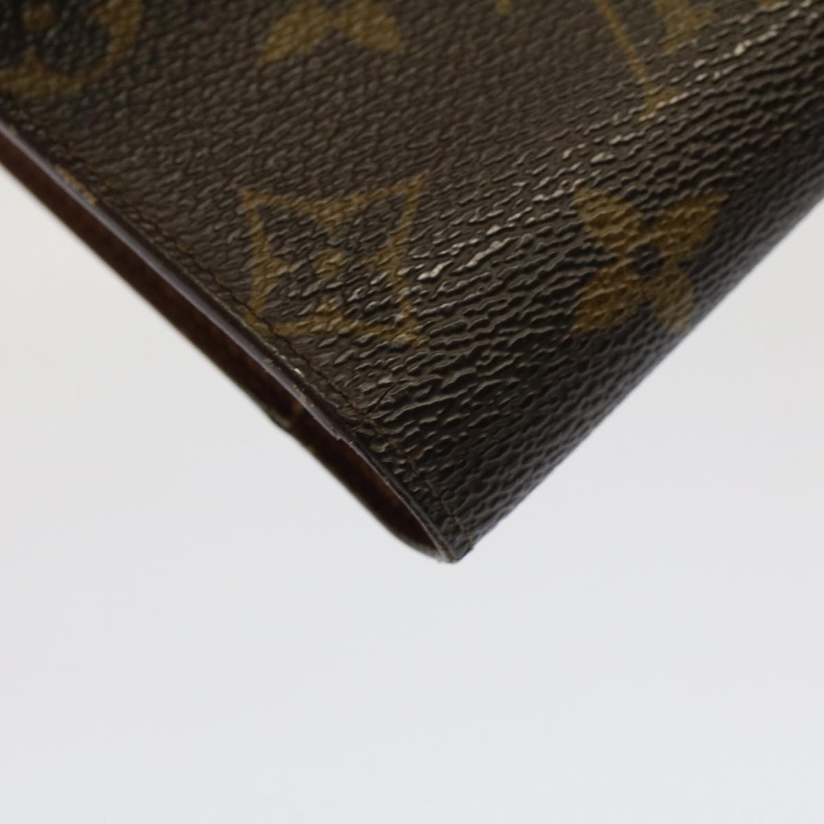 LOUIS VUITTON Monogram Continental Clutch Wallet T61217 LV Auth 51536