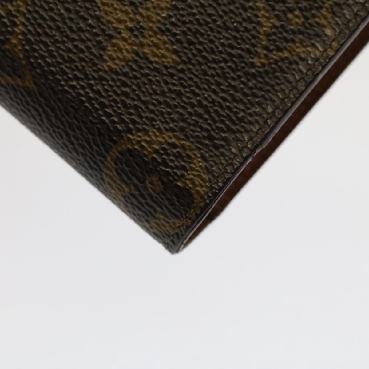 LOUIS VUITTON Monogram Continental Clutch Wallet T61217 LV Auth 51536