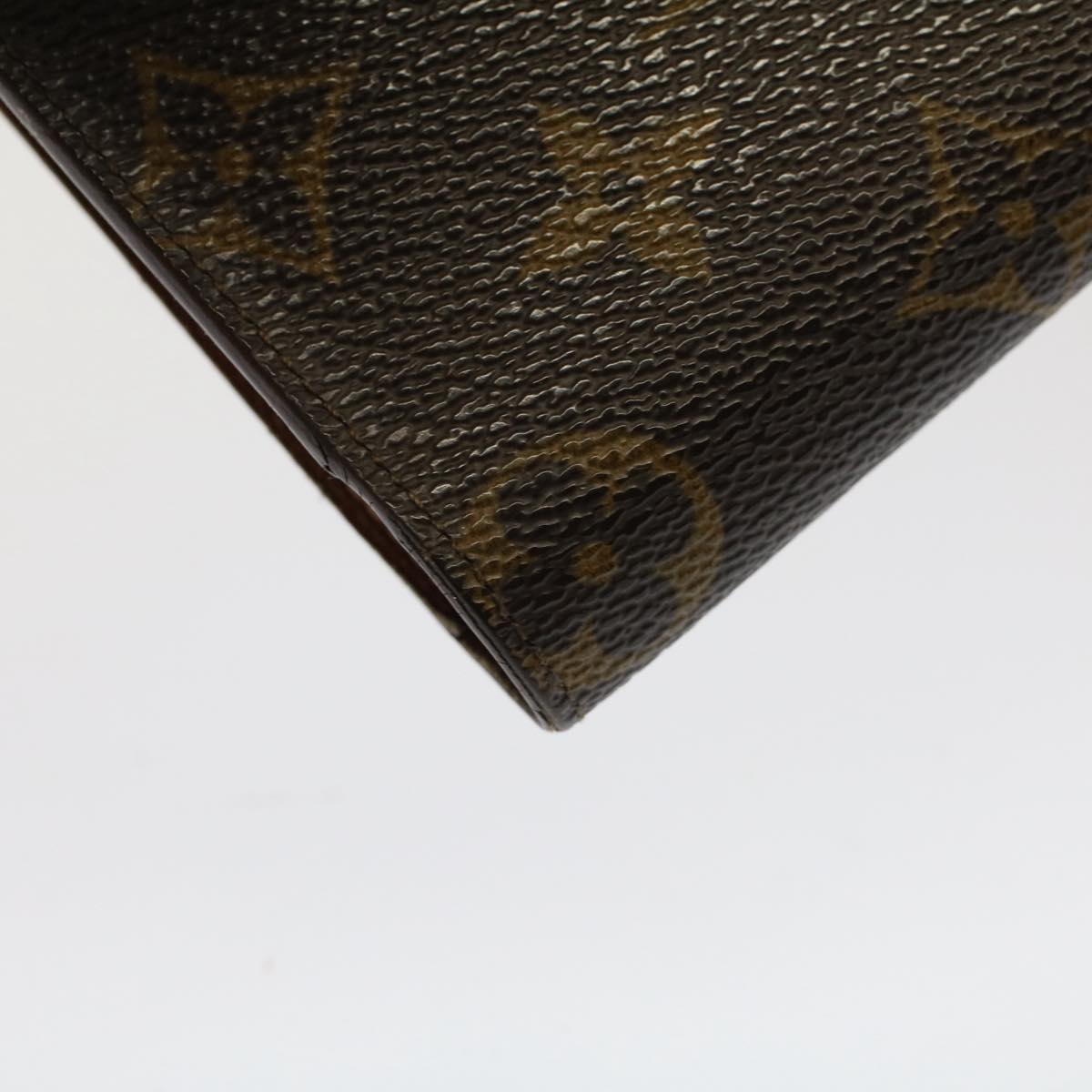 LOUIS VUITTON Monogram Continental Clutch Wallet T61217 LV Auth 51536